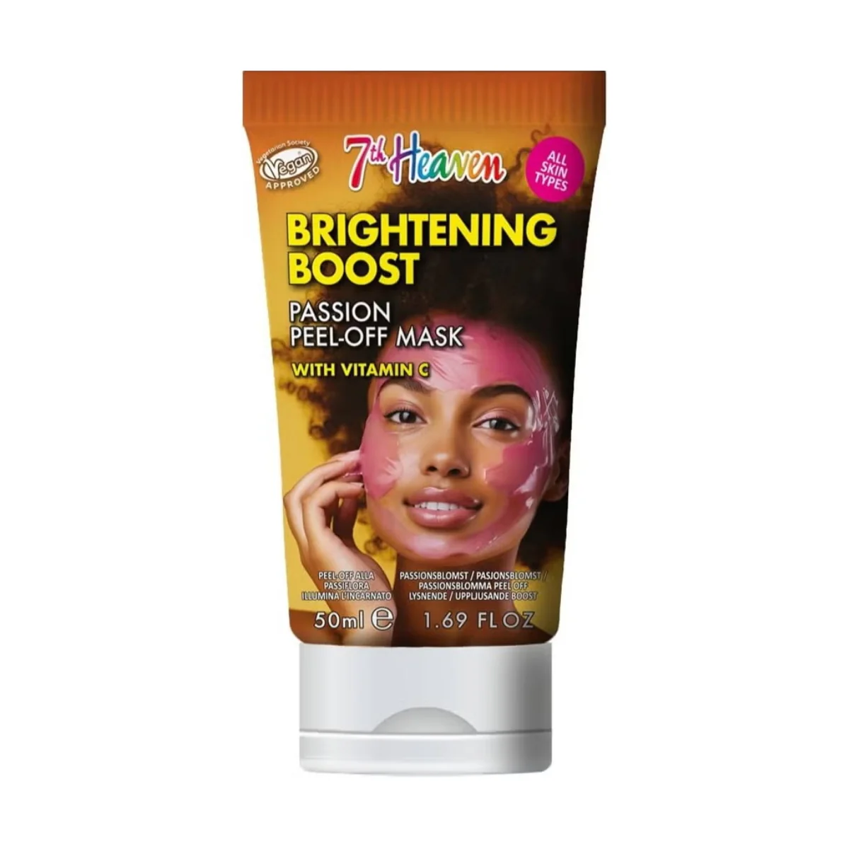 7th Heaven Brightening Boost Passion with Vitamin C Peel Off Mask 50ml