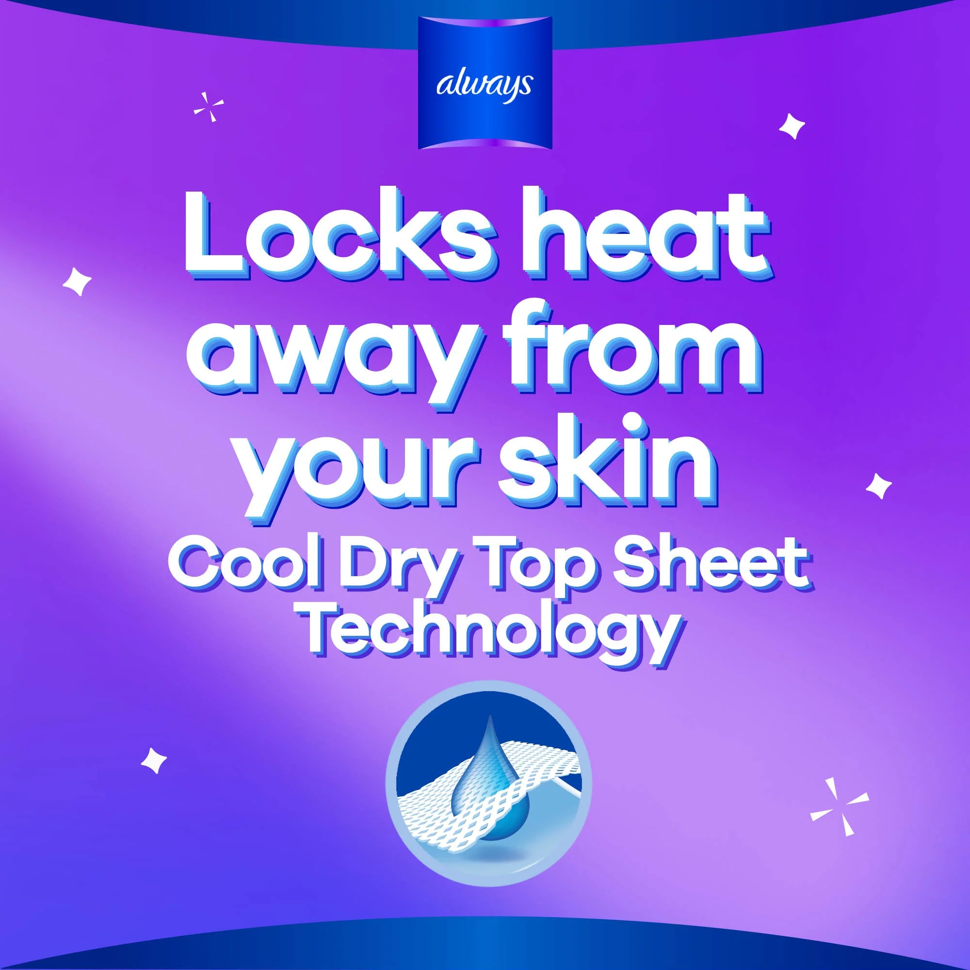Always Disposable Pads Aloe Cool Maxi Thick 10 Count - Image 7