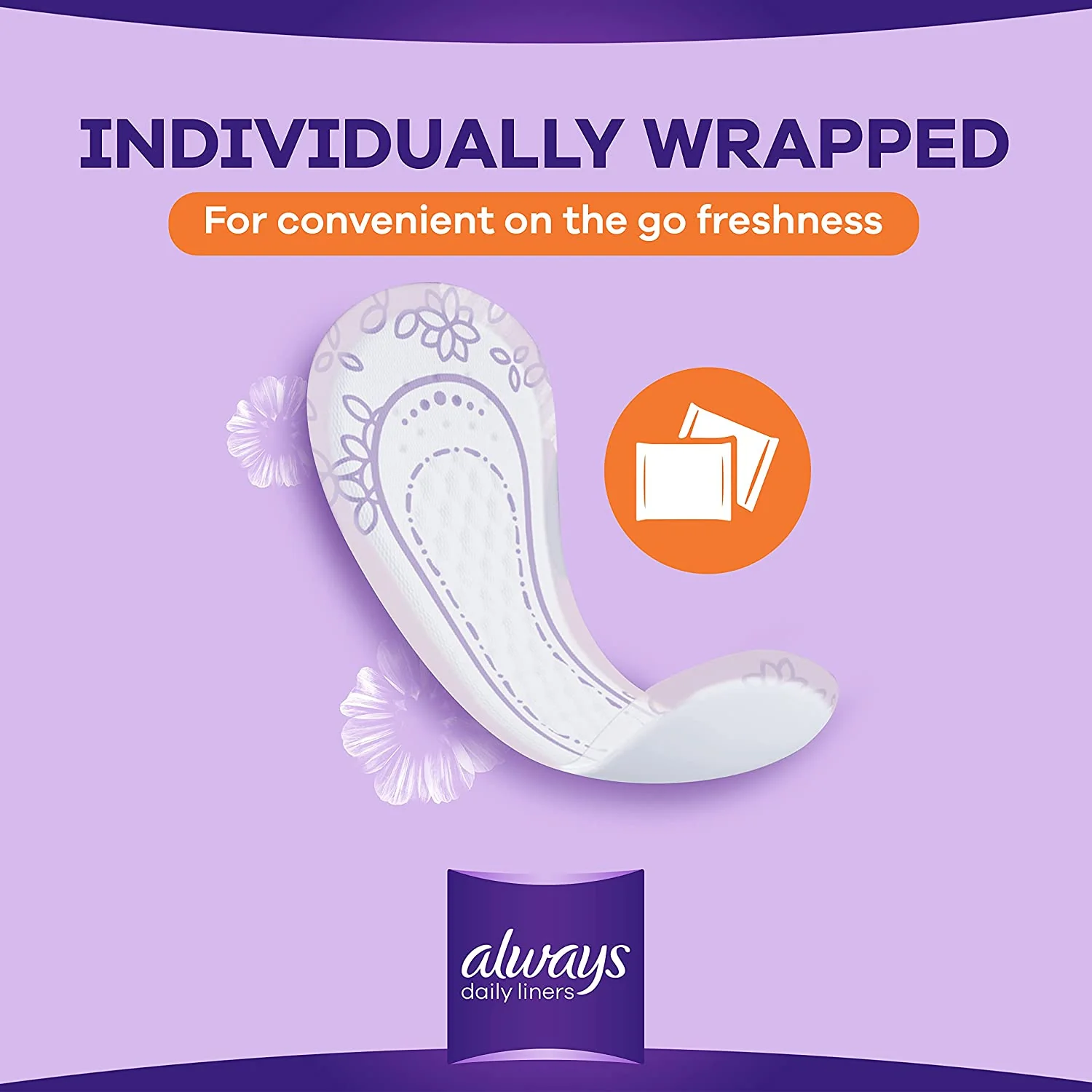 Always Liner Comfort Protect Fold 40 Count - Image 3