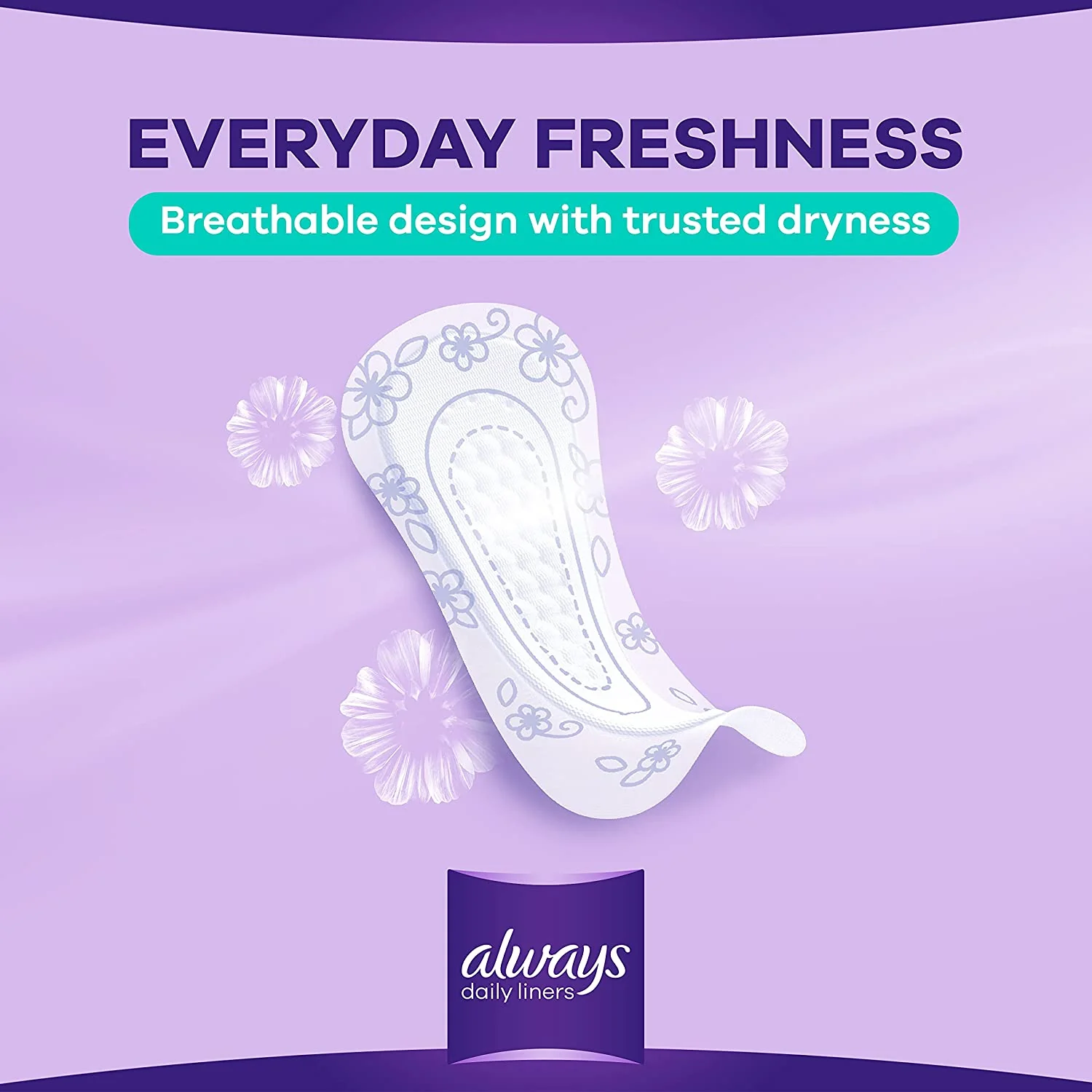 Always Liner Comfort Protect Fresh Scent 20 Count - Image 3