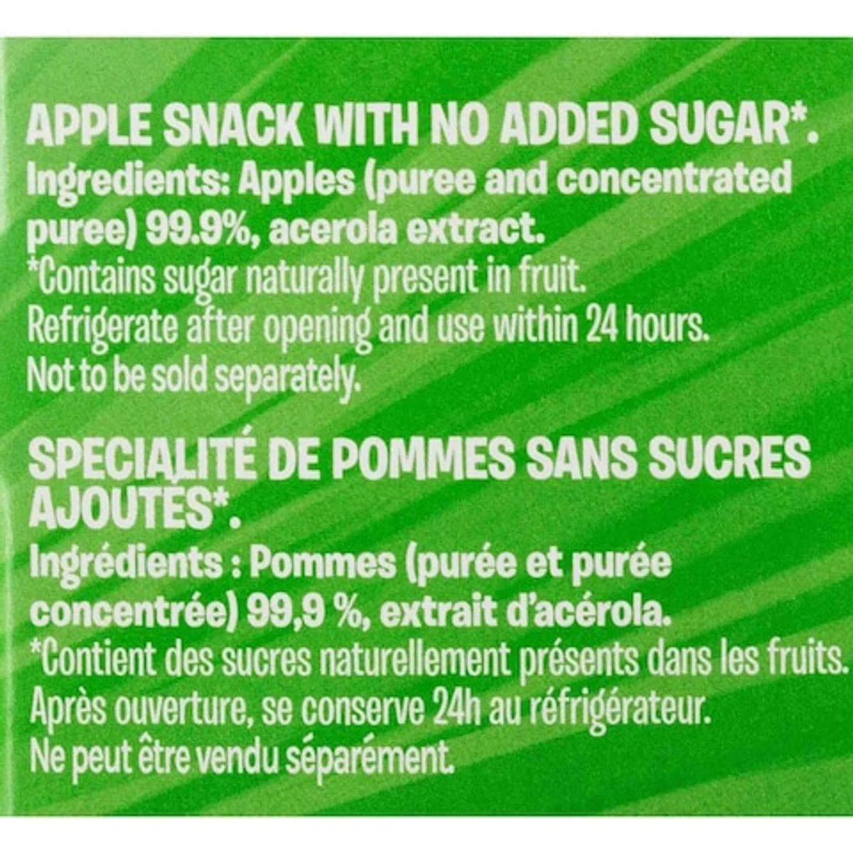 Andros Fruit Me Up Apple 90g x 4 Multipack - Image 4
