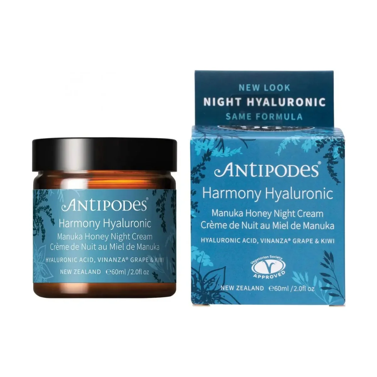 Antipodes Harmony Hyaluronic Night Cream 60ml - Image 3