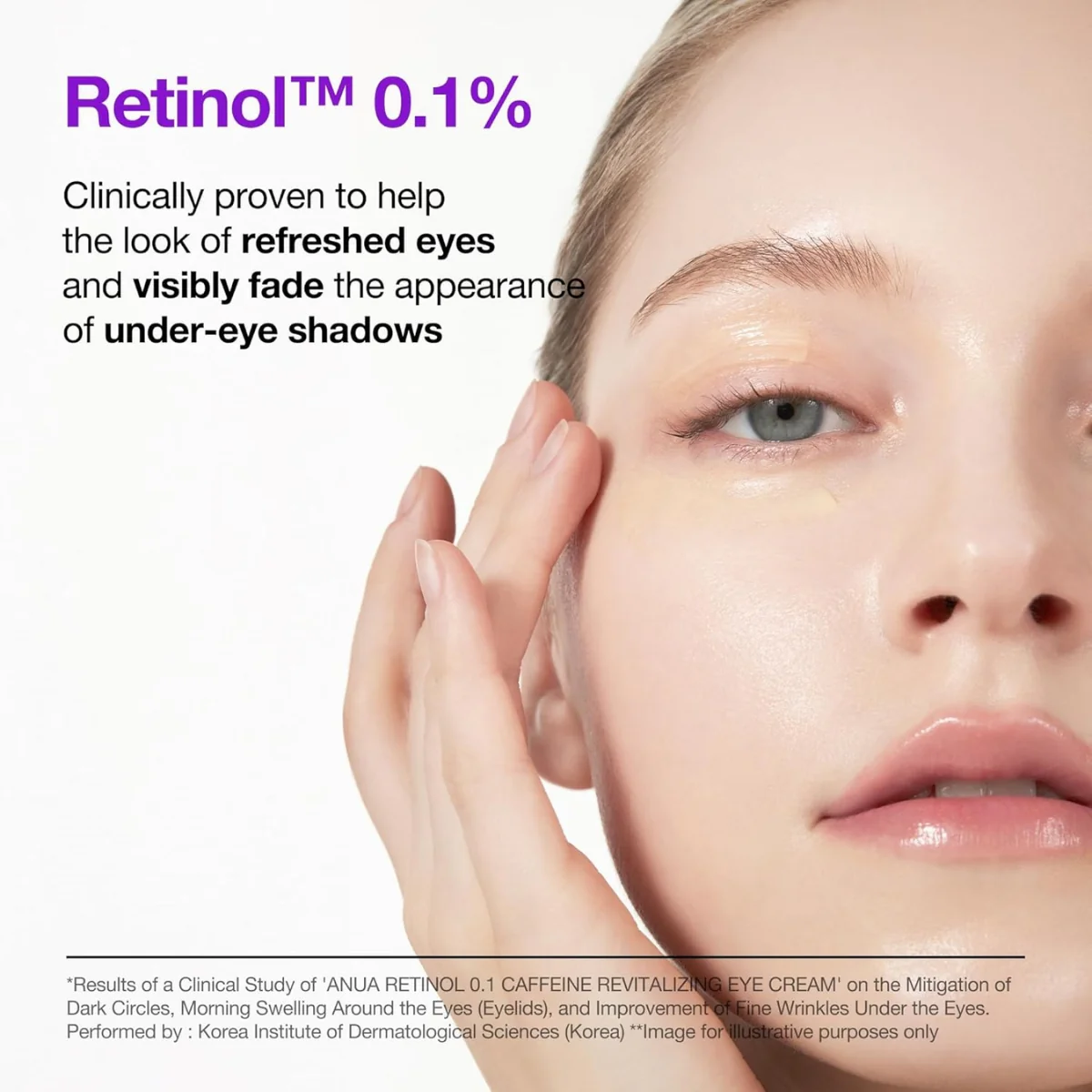 Anua Retinol 0.1 Caffeine Revitalizing Eye Cream 30g - Image 6