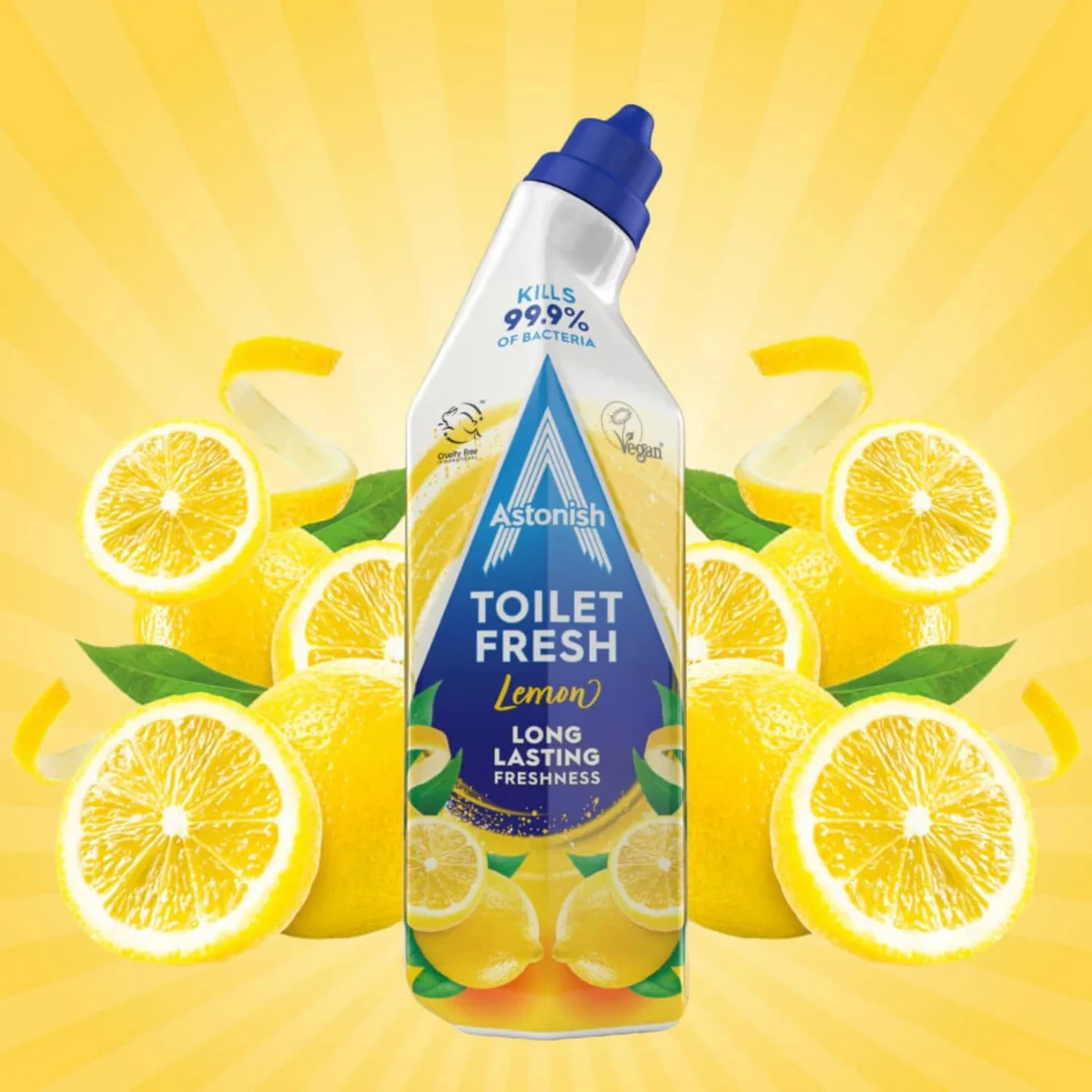 Astonish Toilet Fresh Gel Cleaner Lemon 750ml - Image 2