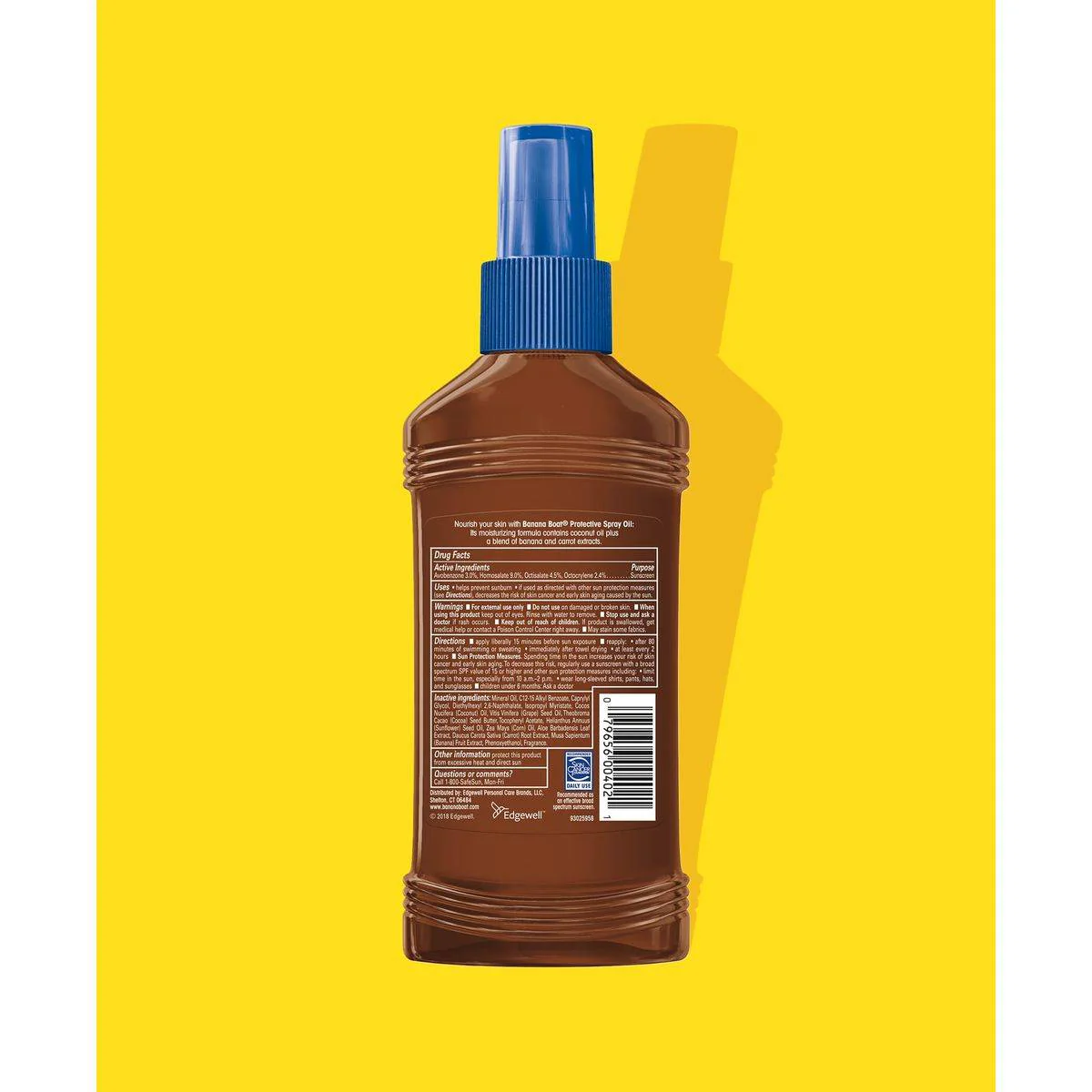 Banana Boat Protective Tanning Oil Spray SPF15 236ml - Image 2
