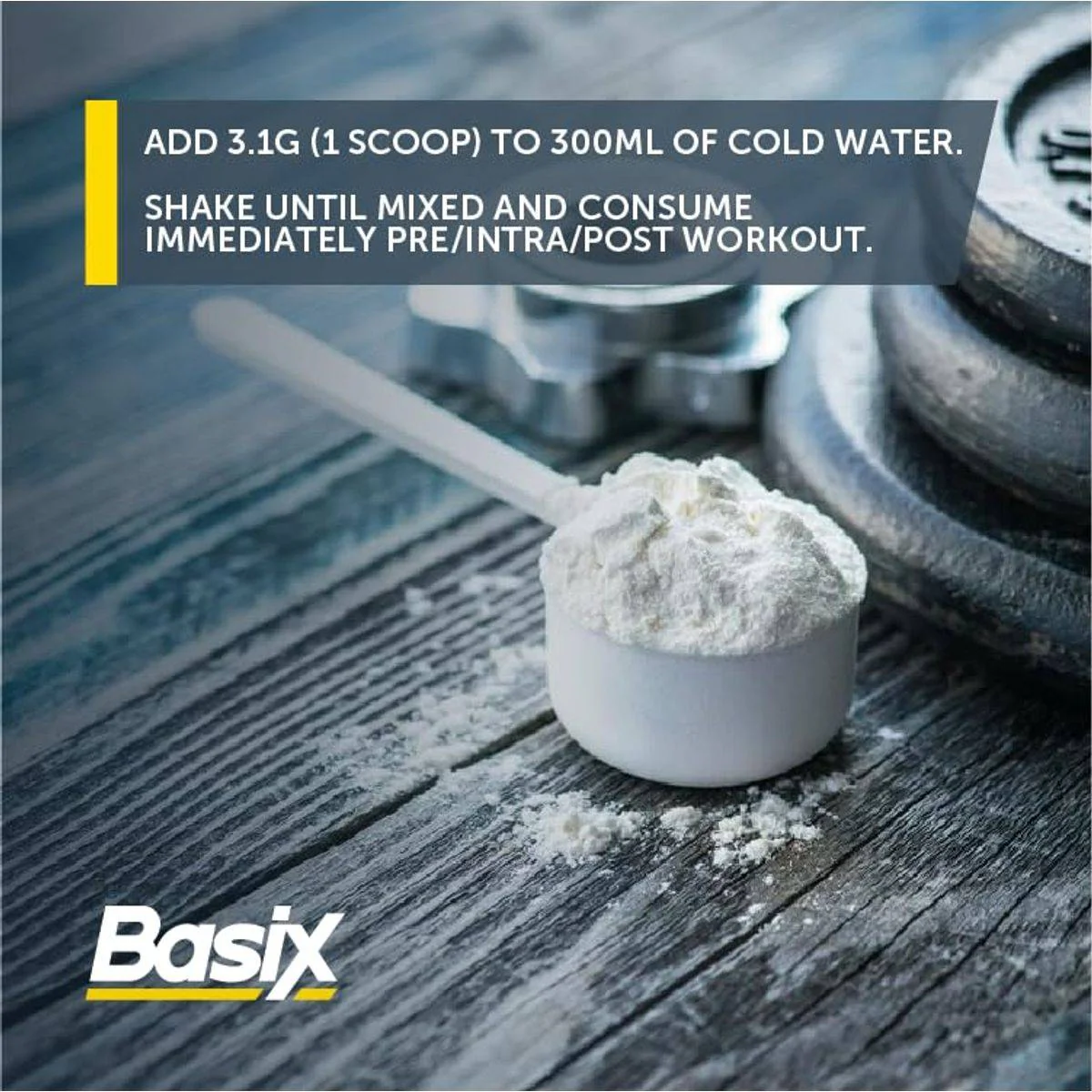 Basix Beta Alanine Powder Unflavoured 310g - Image 4