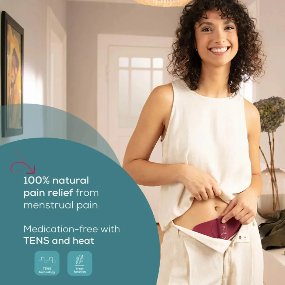 Beurer Women's Life Menstrual Relax Tens Pad EM 50 - Image 9