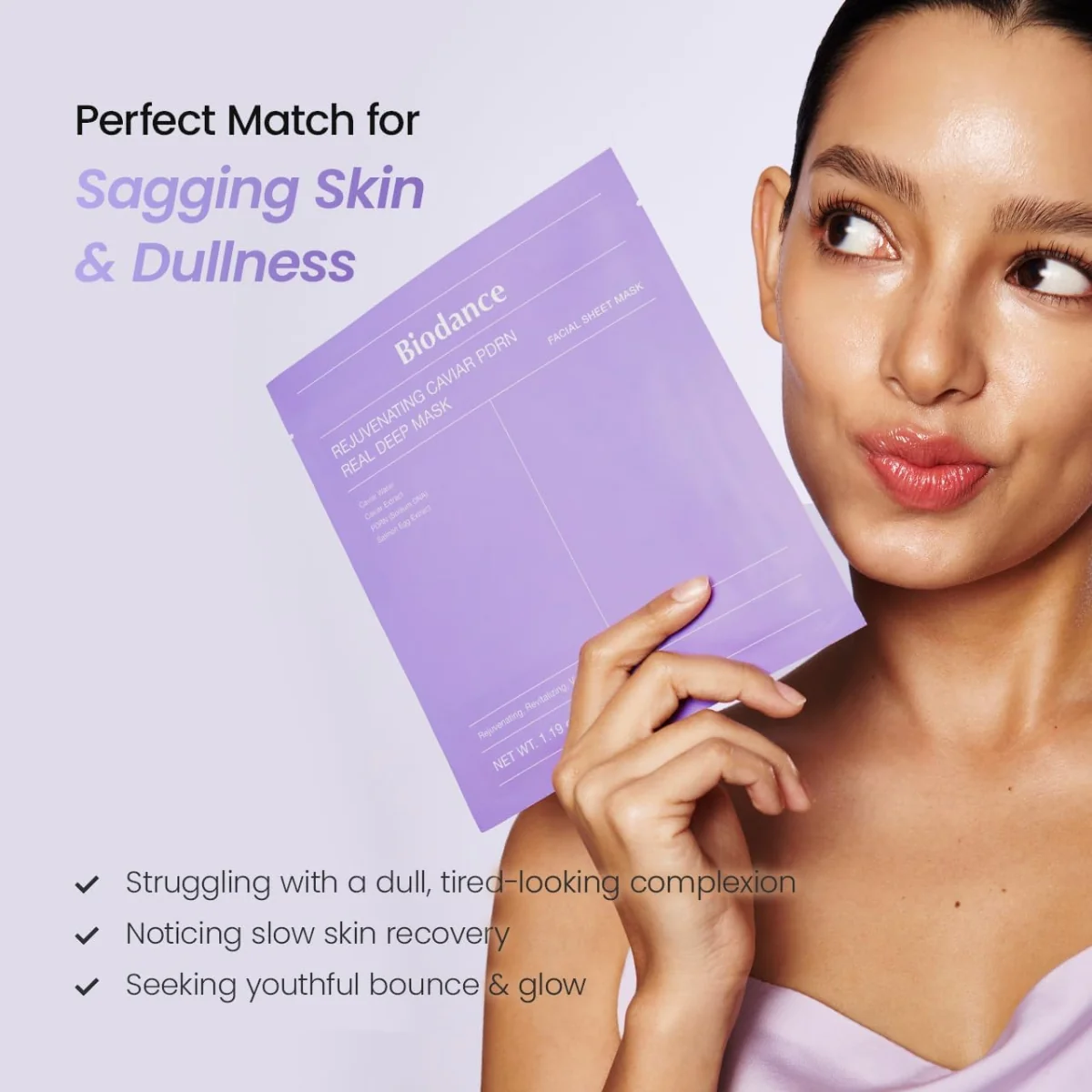 Biodance Rejuvenating Caviar PDRN Real Deep Mask 4 x 34g - Image 6