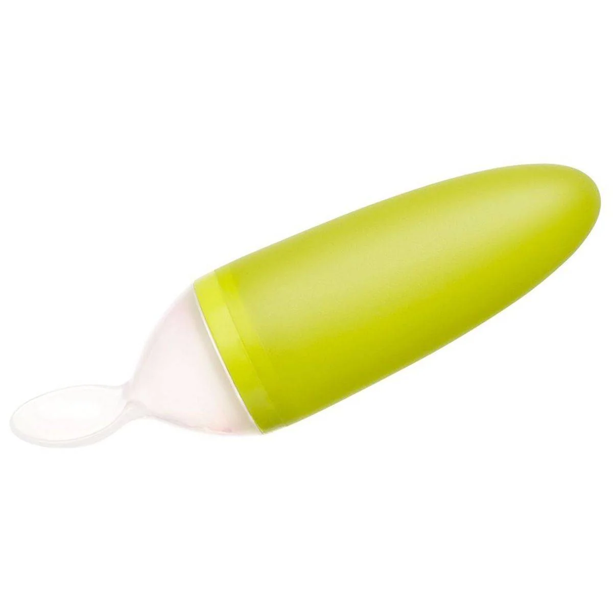 Boon Squirt Silicone Baby Food Dispensing Spoon Green - Image 3