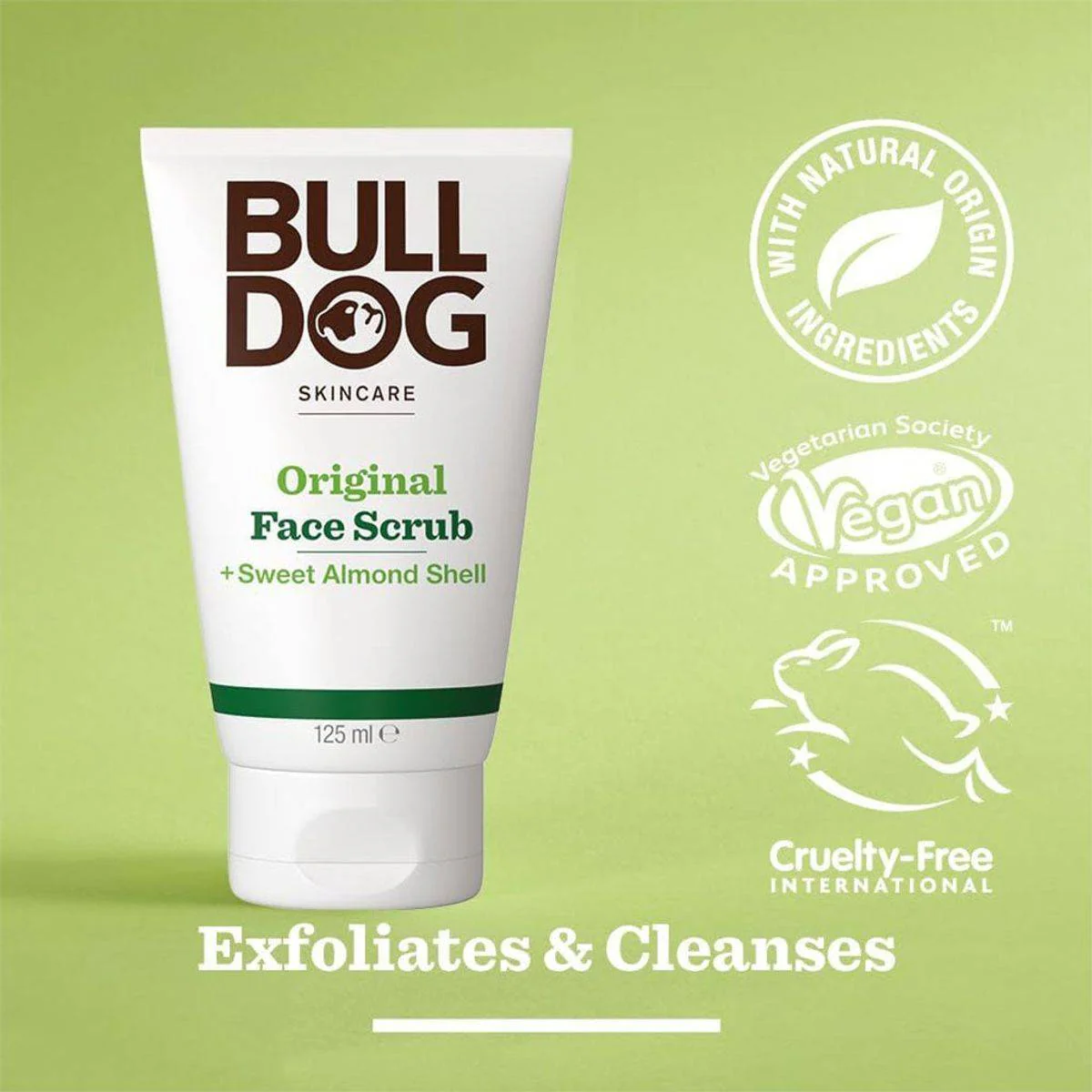 Bulldog Skincare For Men Original Face Scrub 125ml - Image 5