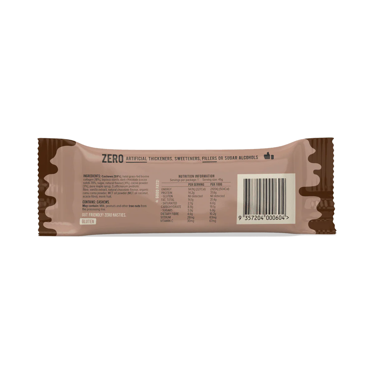 Chief Collagen Protein Bar Double Chocolate 45g - Image 2