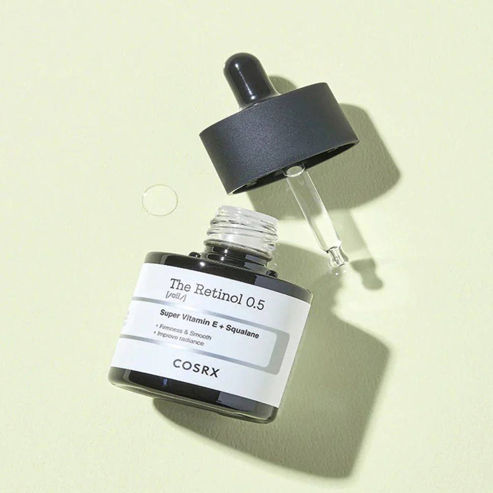COSRX The Retinol 0.5 Oil Super Vitamin E + Squalane 20ml - Image 3