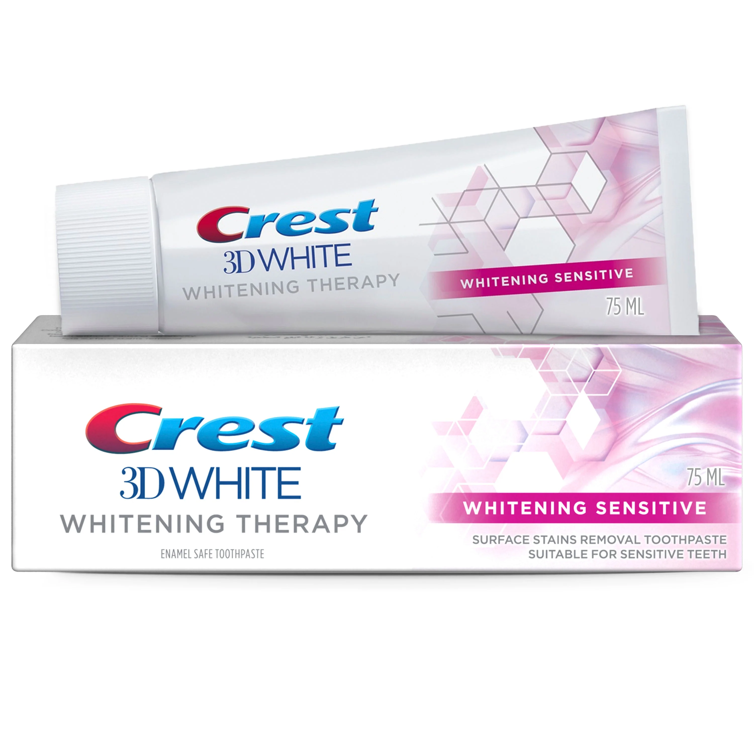 Crest Toothpaste 3D White Therapy Sensitive 75ml - Image 3