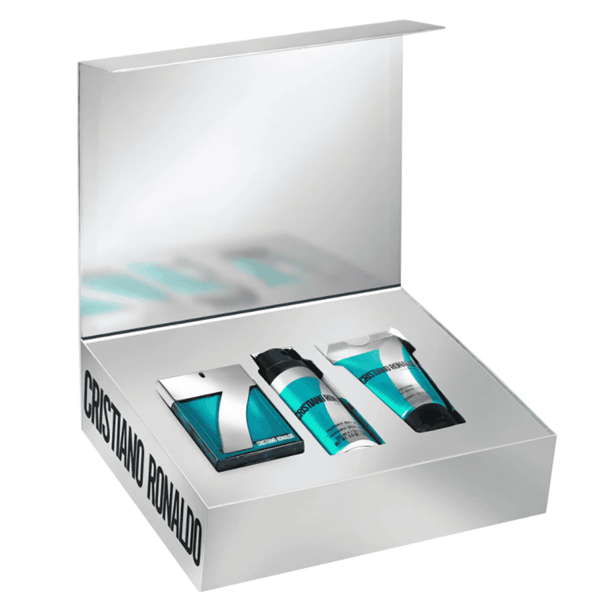 Cristiano Ronaldo CR7 Origins Eau de Toilette 100ml + Shower Gel 150ml + Body Spray 150ml Gift Set - Image 2