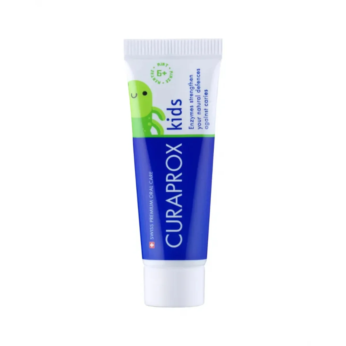 Curaprox Kids Travel Set Blue Toothbrush + Interdental Brush + Toothpaste 10ml - Image 4