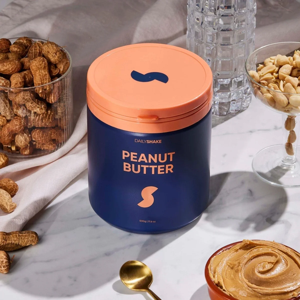 Daily Shake Peanut Butter 500g - Image 2