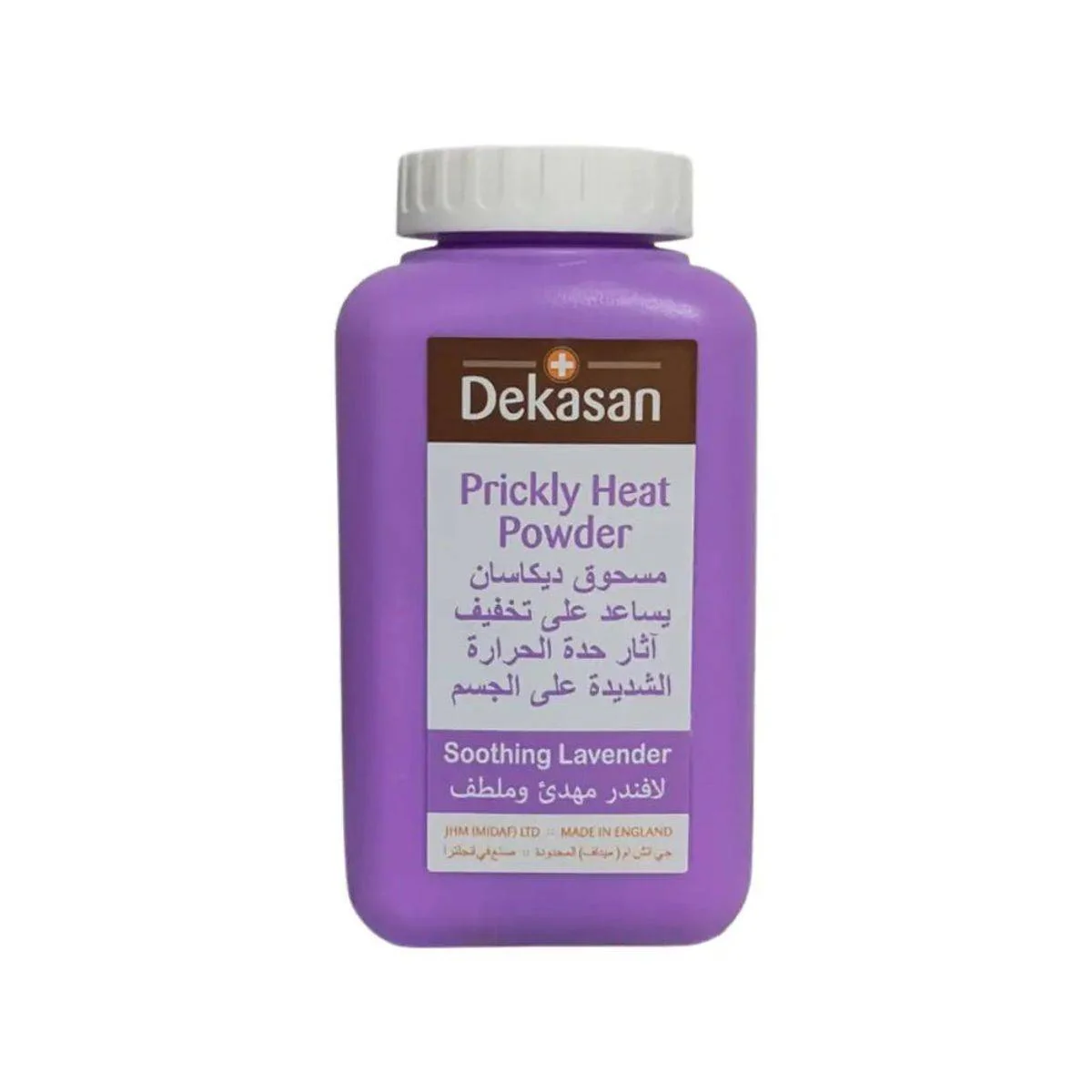 Dekasan Prickly Heat Soothing Lavender Powder 100g - Image 3