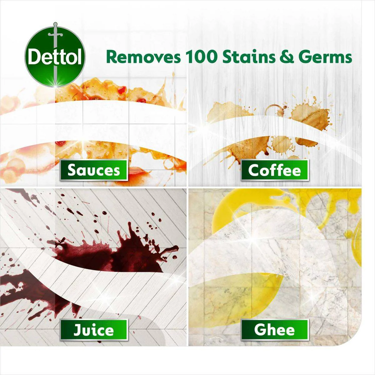 Dettol Antibacterial Floor Cleaner Pine 900ml - Image 2