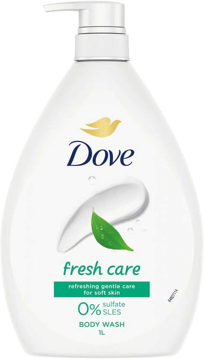 Dove Body Wash Fresh Touch Cucumber & Green Tea 1L
