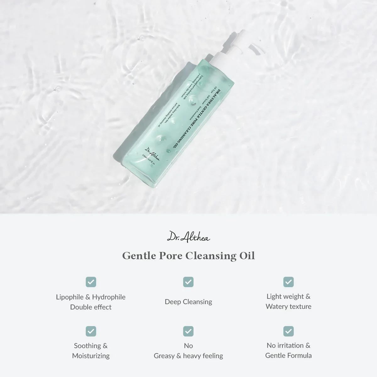 Dr. Althea Gentle Pore Vegan Cleansing Oil 150ml - Image 4