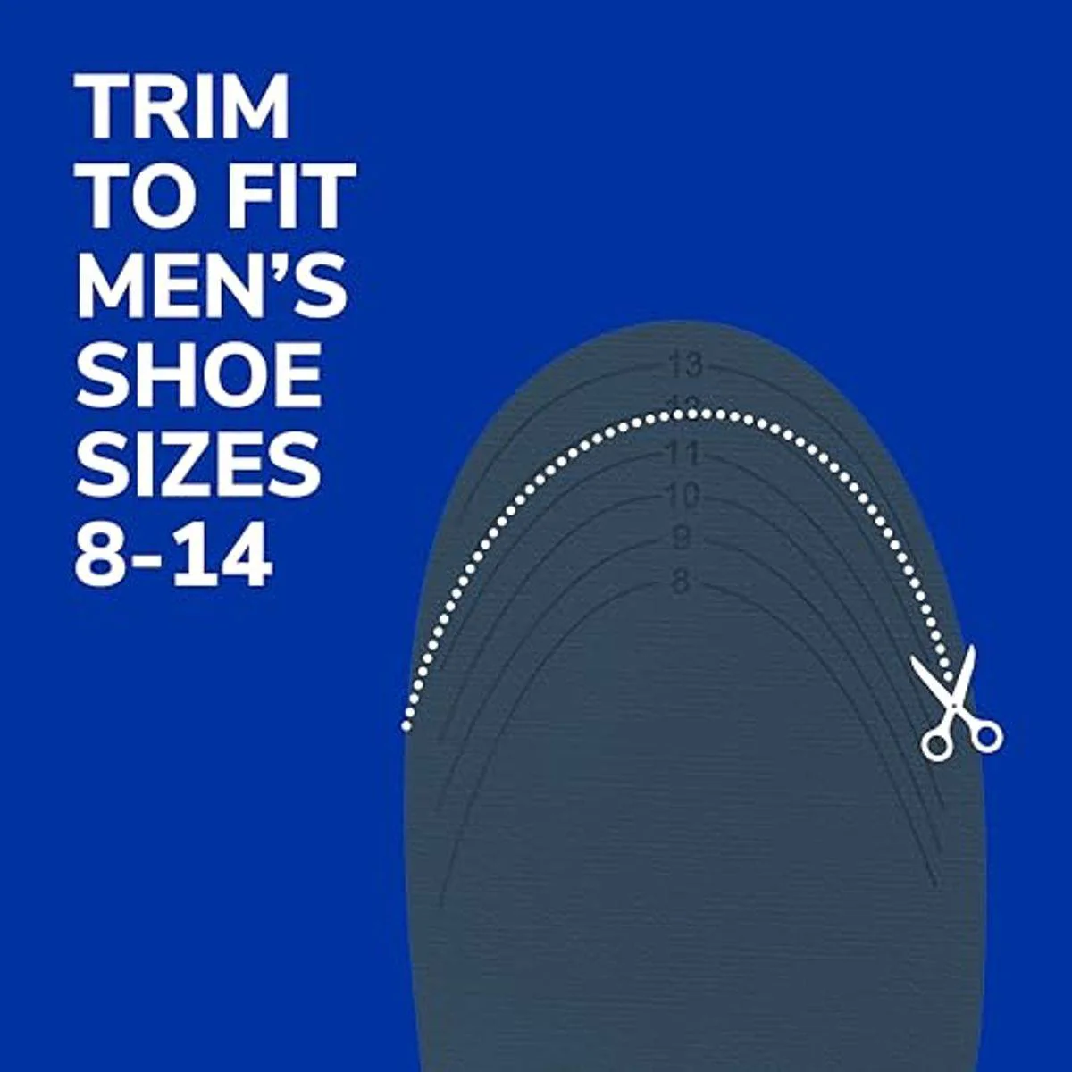 Dr Scholls Energizing Comfort Massaging Gel Insoles Mens 1 Pair - Image 5