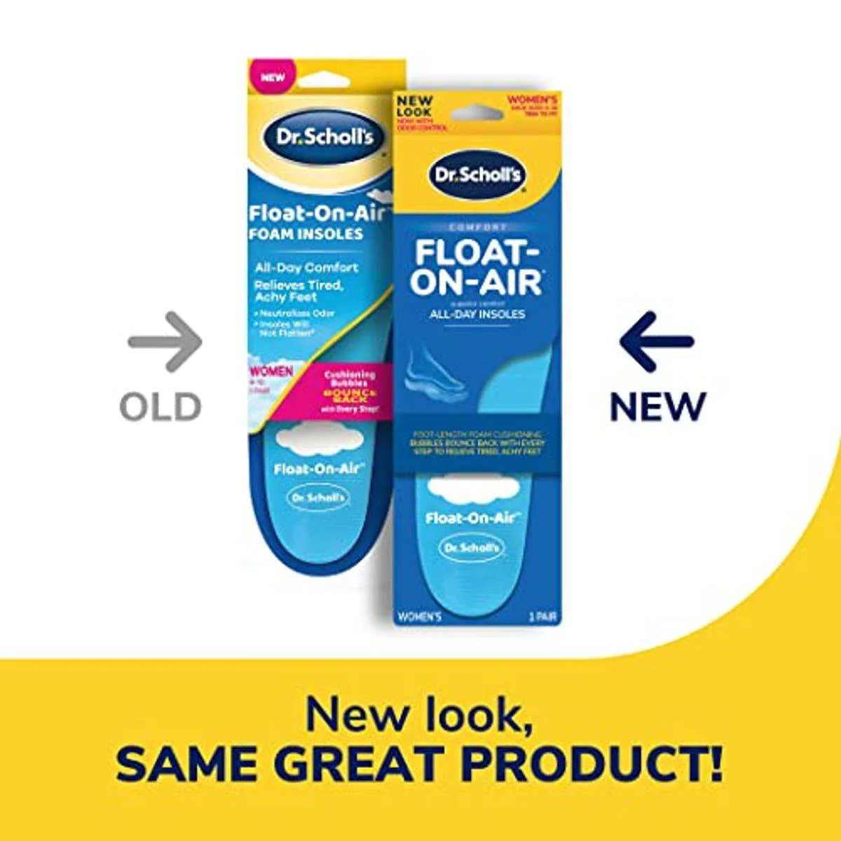 Dr Scholls Float On Air Foam Insoles Womens 1 Pair - Image 3