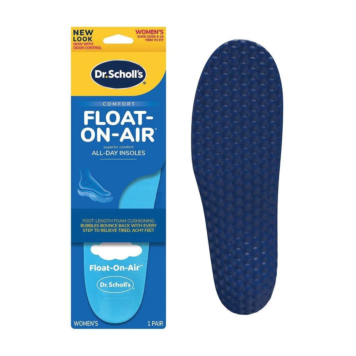 Dr Scholls Float On Air Foam Insoles Womens 1 Pair - Image 7
