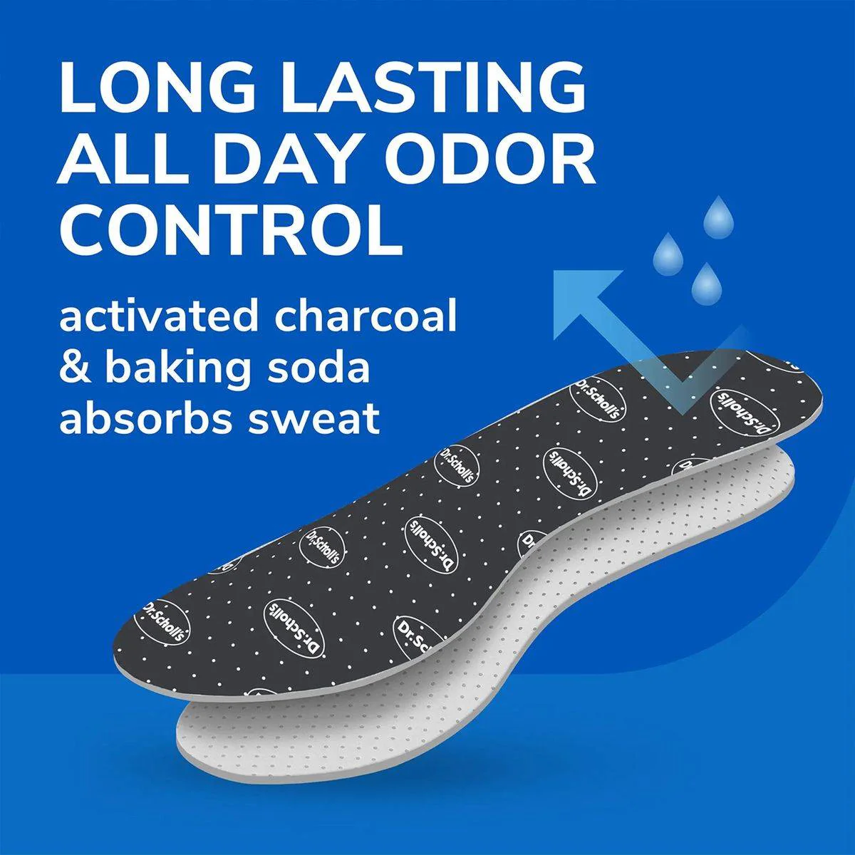 Dr Scholls Stay Odor Free & Dry Comfort Insoles 1 Pair - Image 3