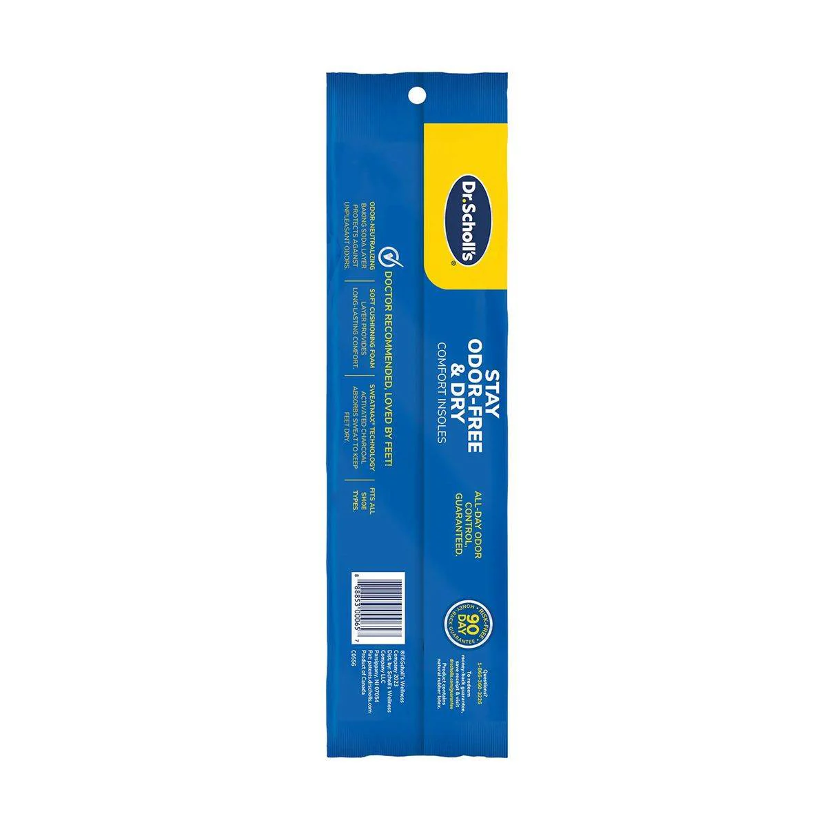 Dr Scholls Stay Odor Free & Dry Comfort Insoles 1 Pair - Image 4