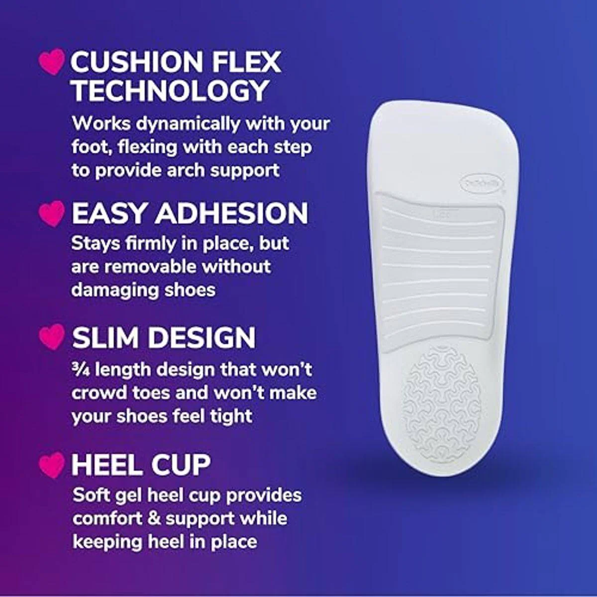Dr Scholls Stylish Step Flats Invisible Cushioning Flats & Sandals Insoles 1 Pair - Image 6