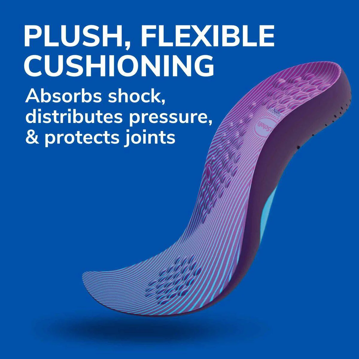 Dr Scholls Walk Longer Comfort Insoles Womens 1 Pair - Image 5