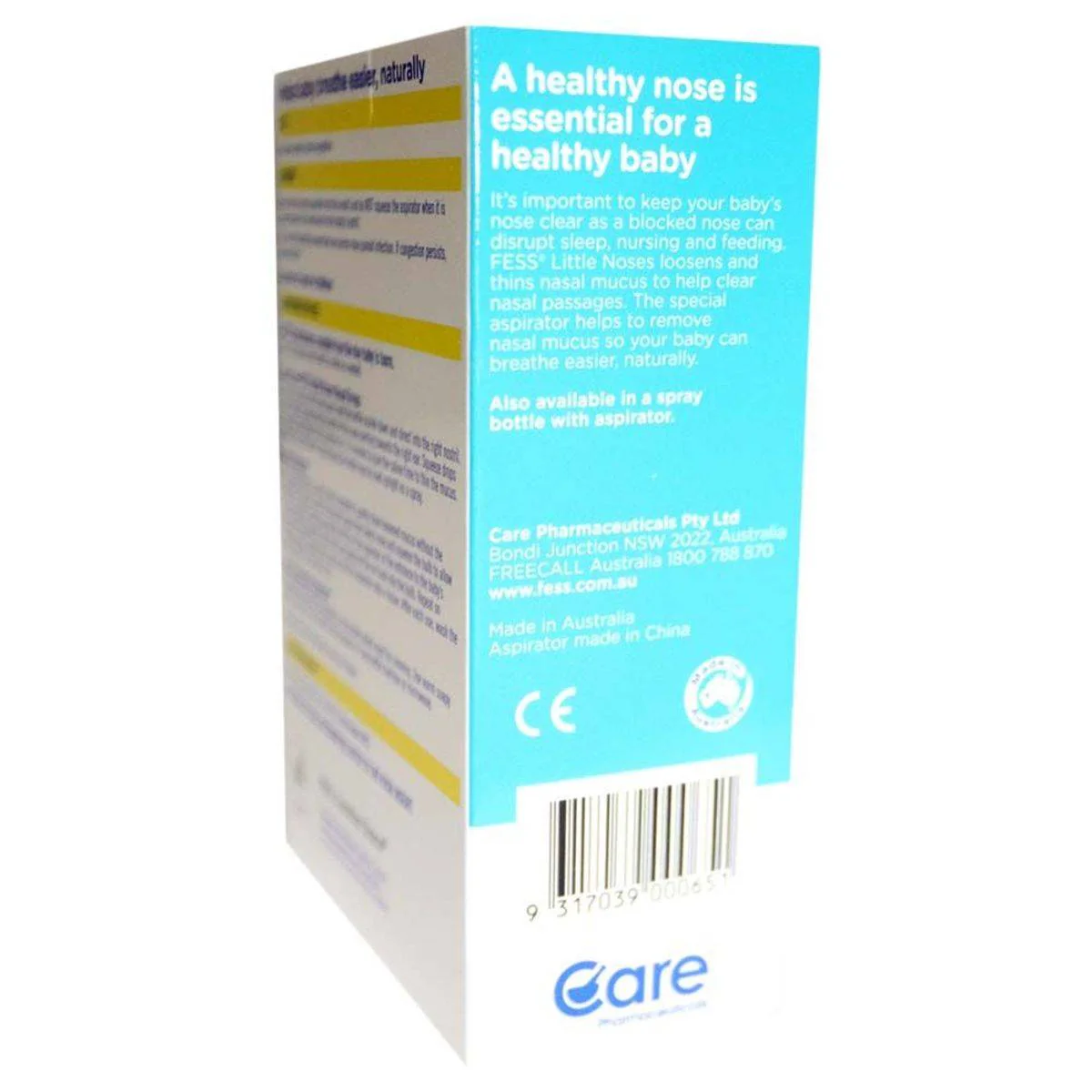 Fess Little Noses Saline Nose Drops 25ml - Image 3