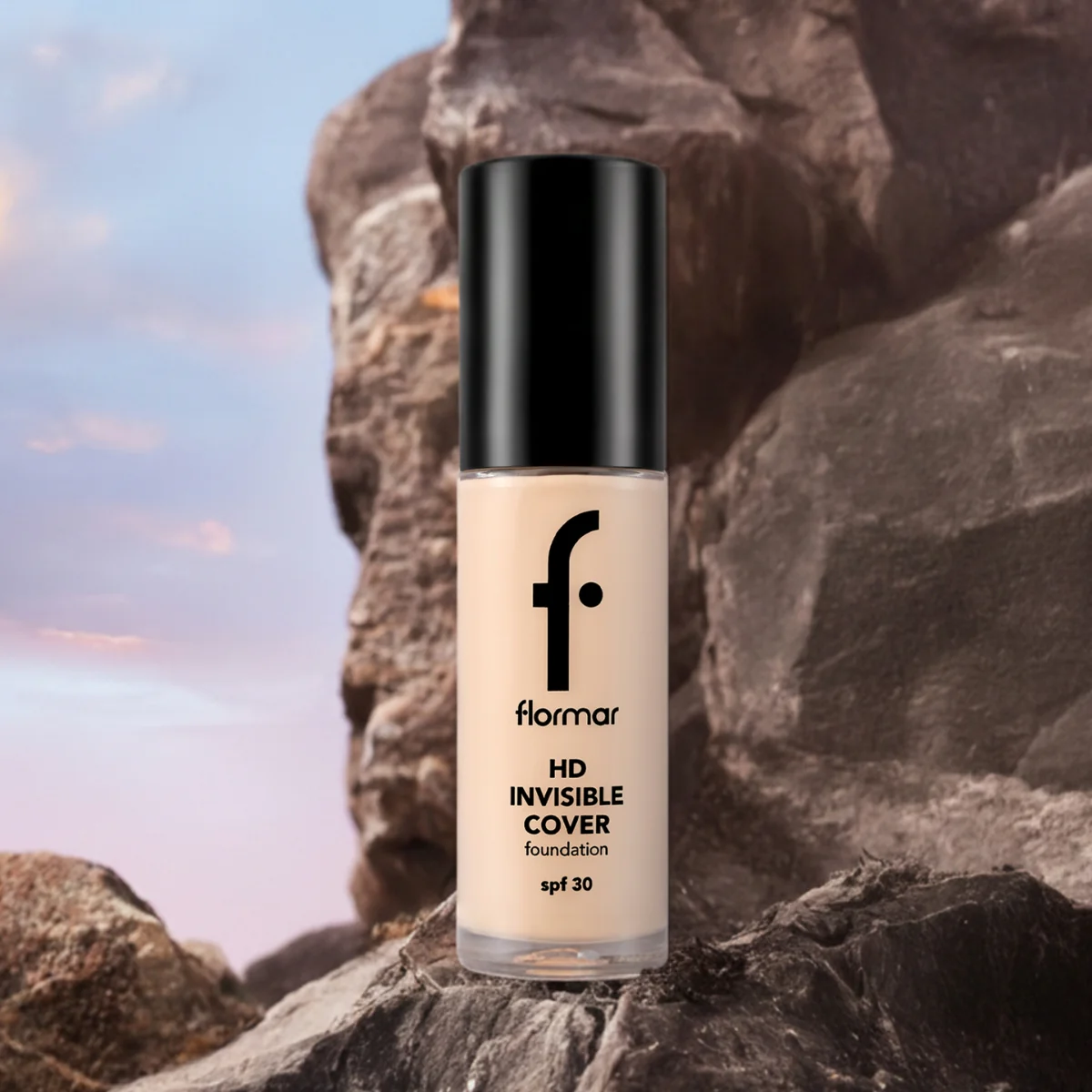 Flormar Invisible Cover HD Foundation SPF30 120 Honey 30g - Image 5