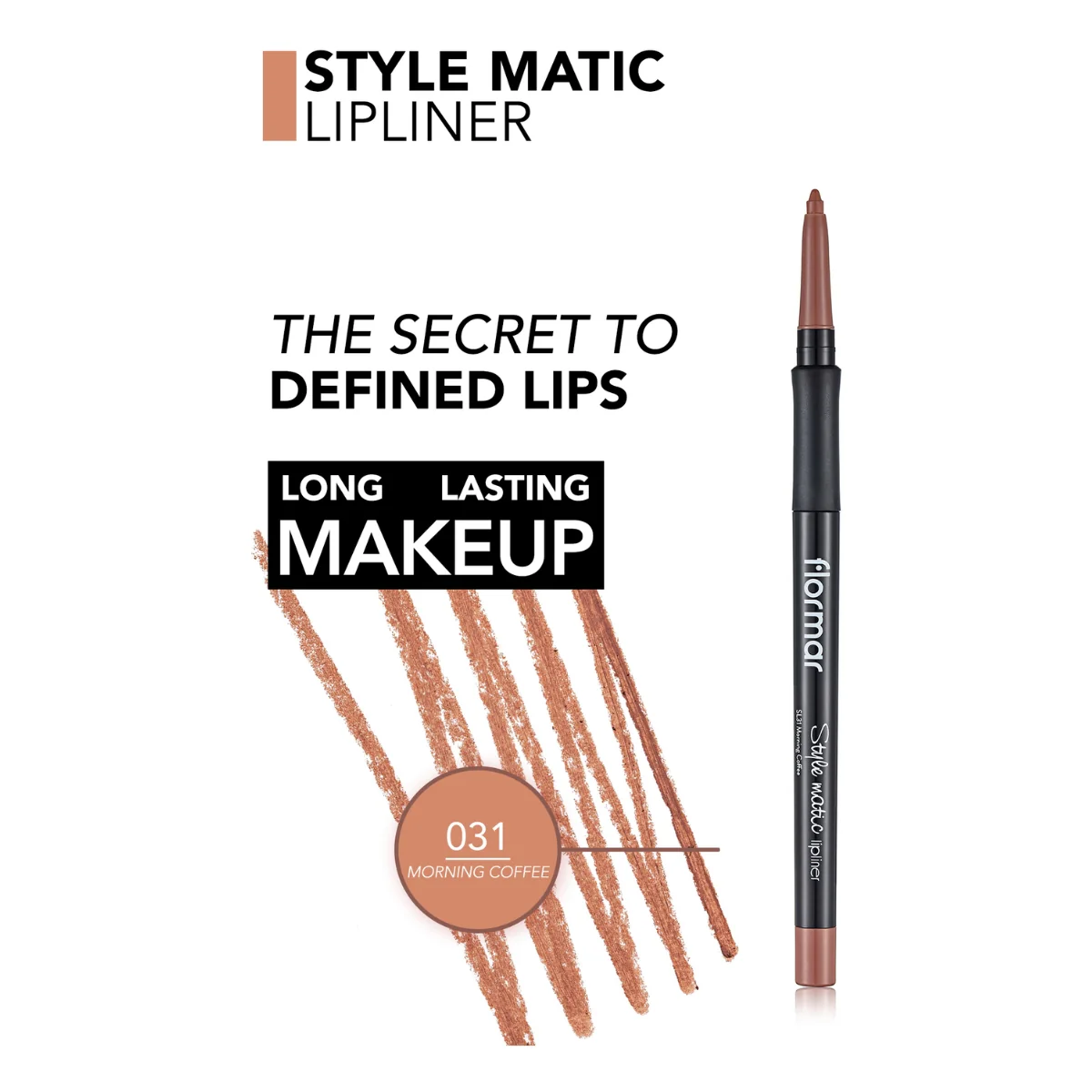 Flormar Style Matic Lipliner SL31 Morning Coffee 0.35g - Image 3