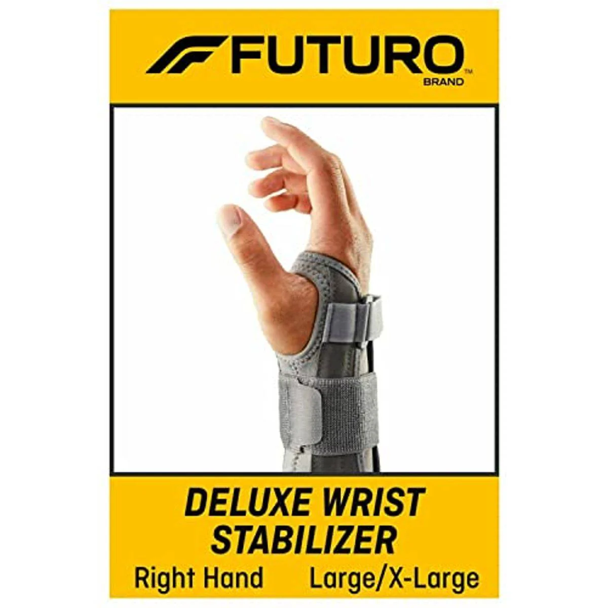 Futuro Deluxe Wrist Stabilizer Right Hand Large/X Large - Image 4