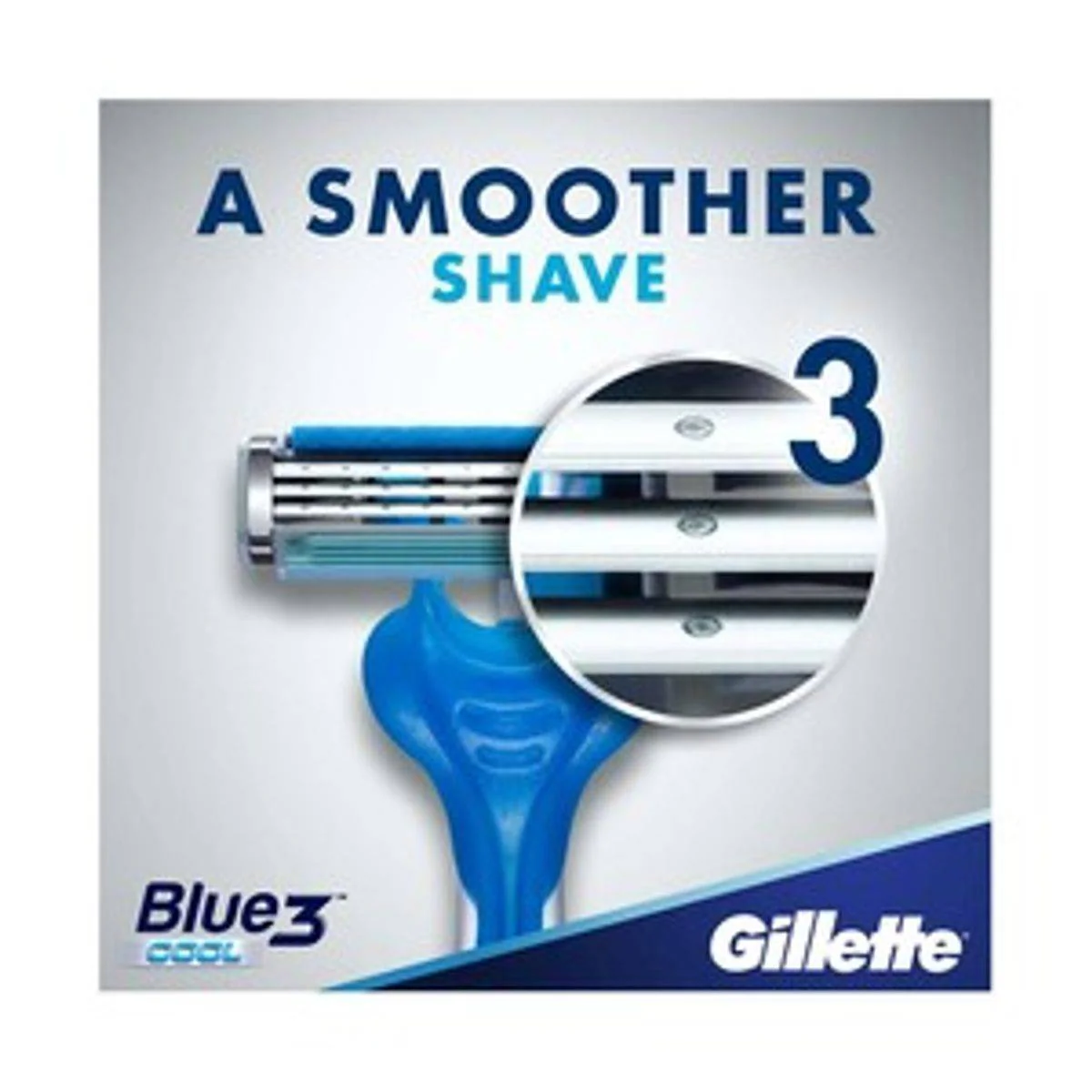 Gillette Razor Disposable Blue3 Cool 3 Count - Image 4