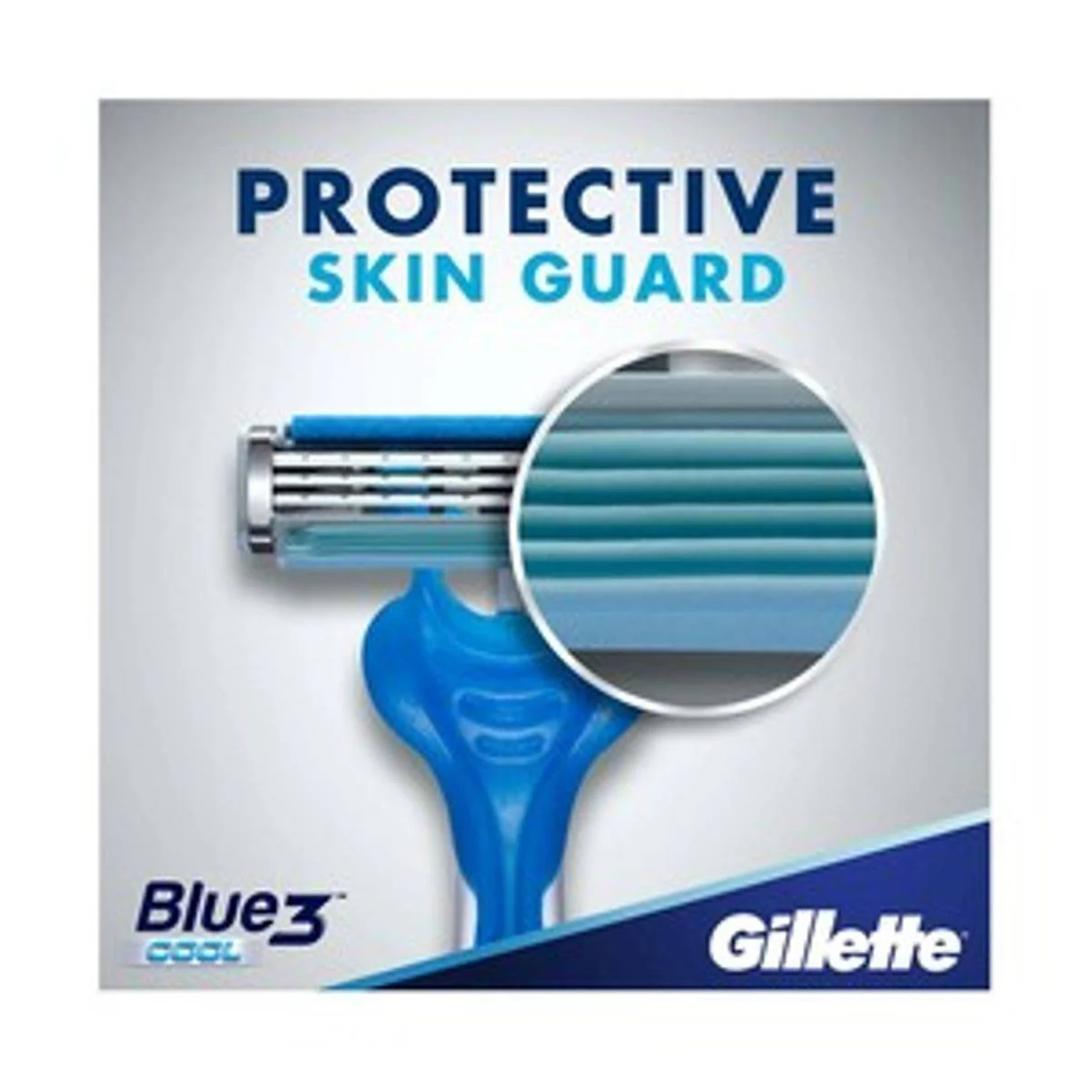 Gillette Razor Disposable Blue3 Cool 3 Count - Image 5