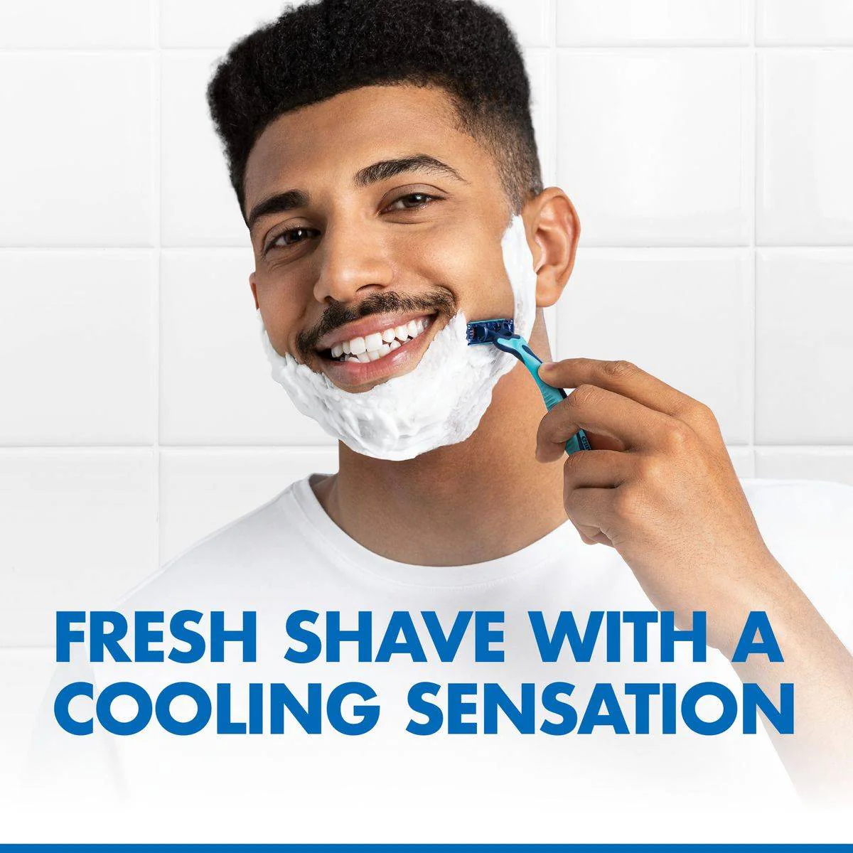 Gillette Razor Disposable Blue3 Cool 6 Count - Image 6