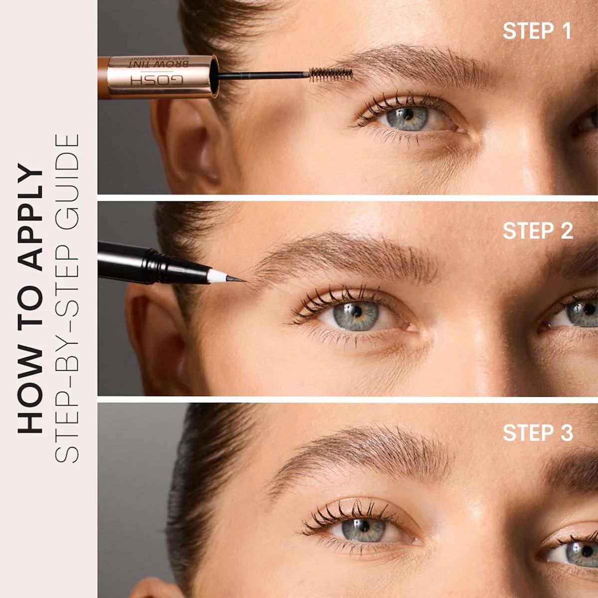 Gosh Brow Tint 002 Dark Brown 7ml - Image 4