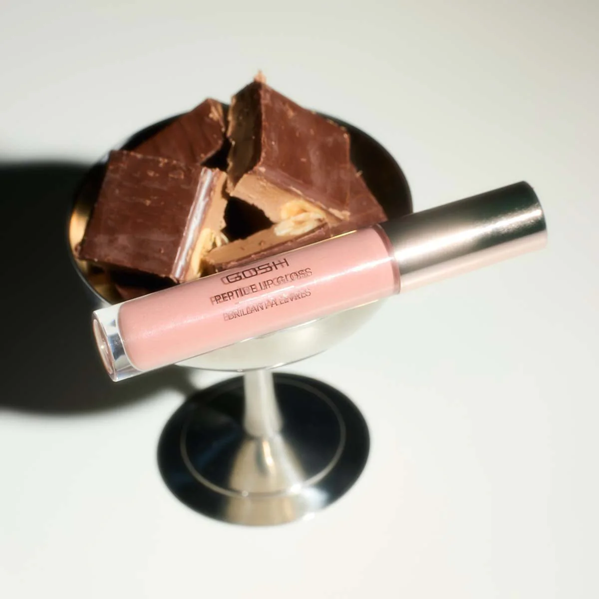 Gosh Peptide Lip Gloss 008 Nougat 7ml - Image 3