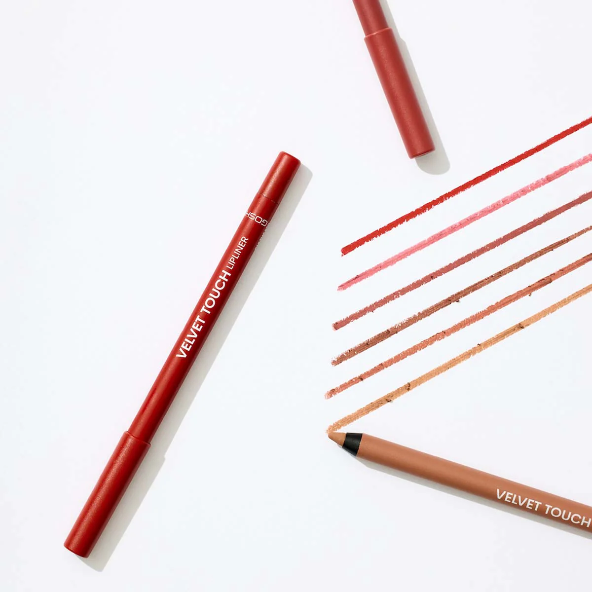 Gosh Velvet Touch Lip Liner Waterproof 016 The Red 1.2g - Image 2