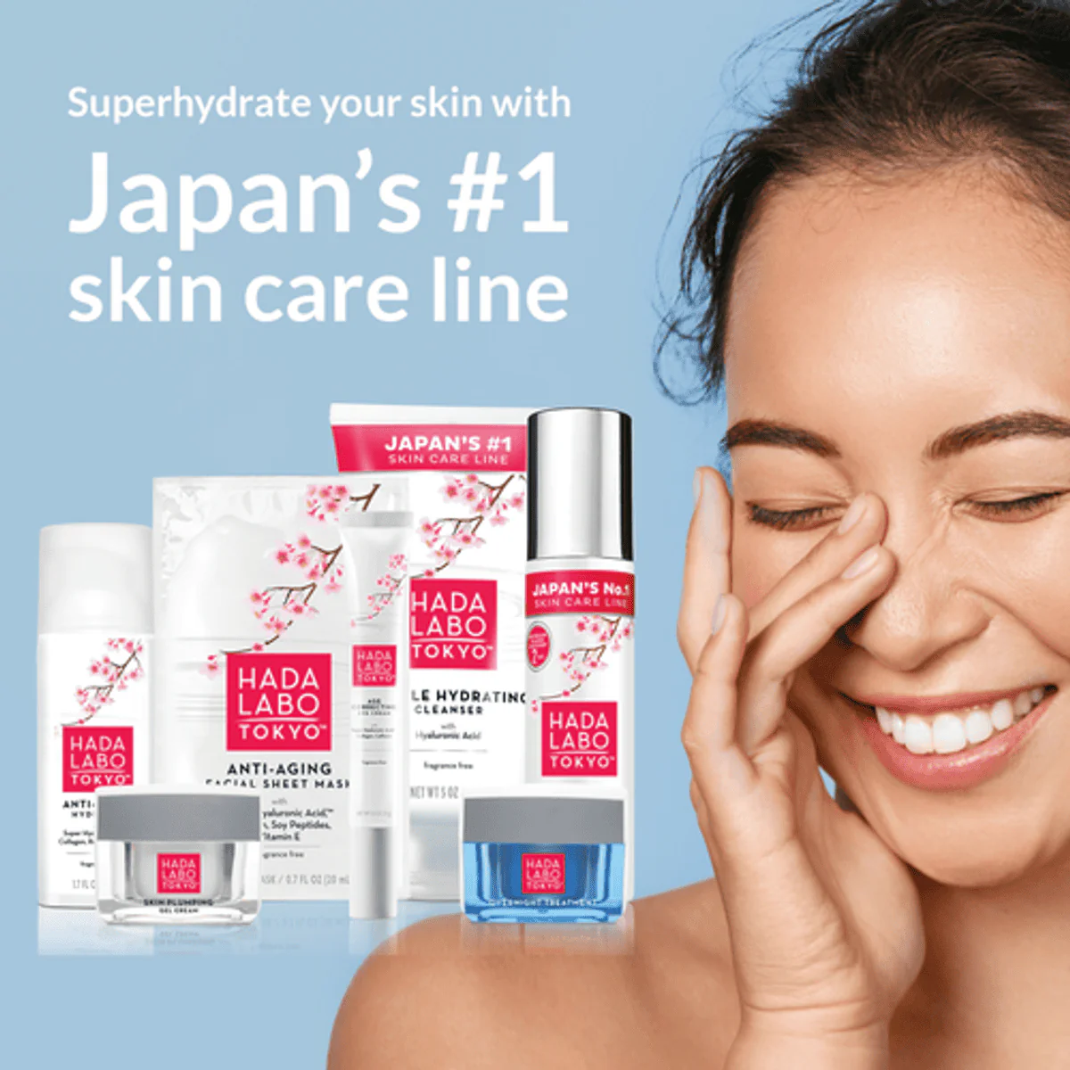 Hada Labo Tokyo All in One Gentle Hydrating Cleanser 150ml - Image 2