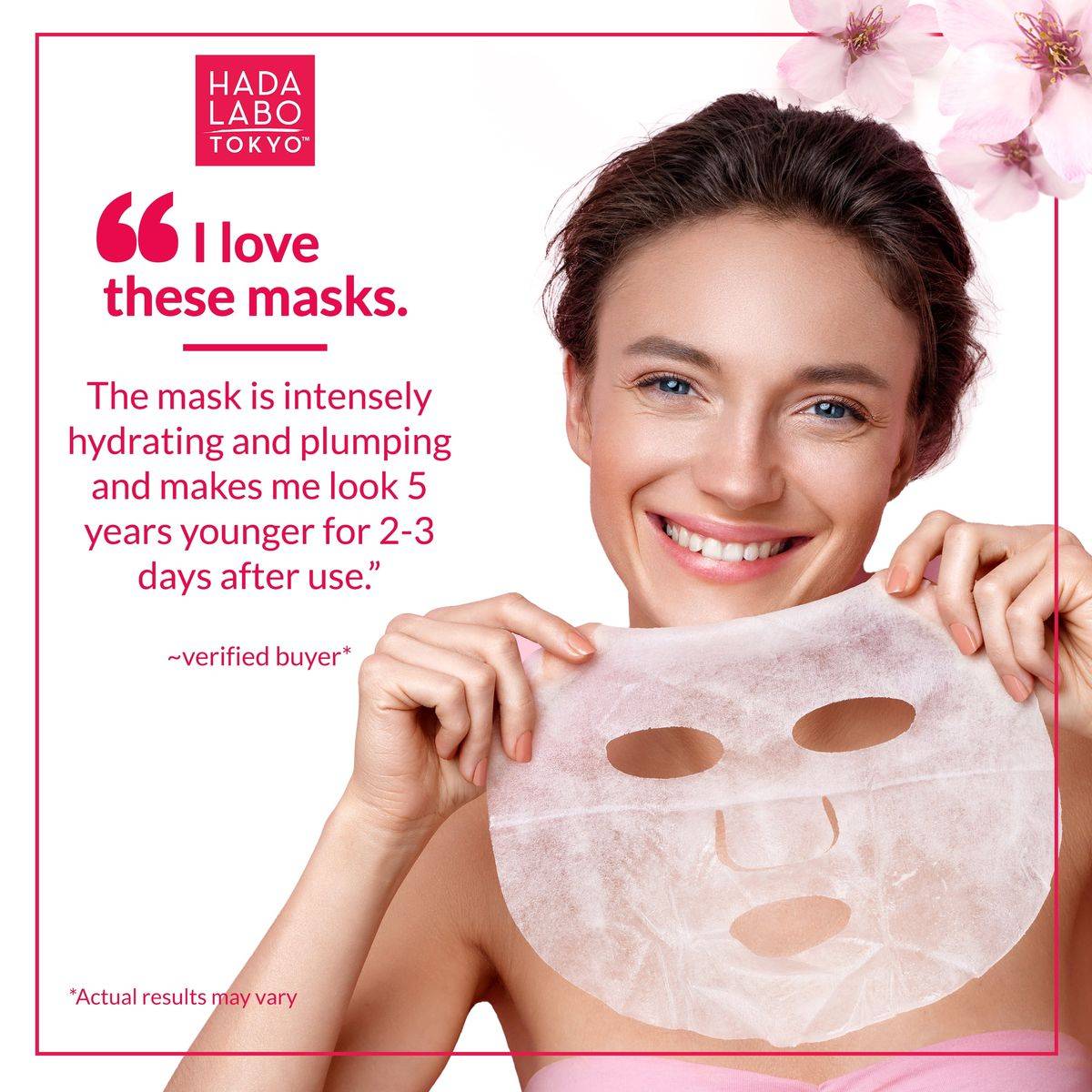 Hada Labo Tokyo Anti Aging Facial Sheet Mask - Image 5