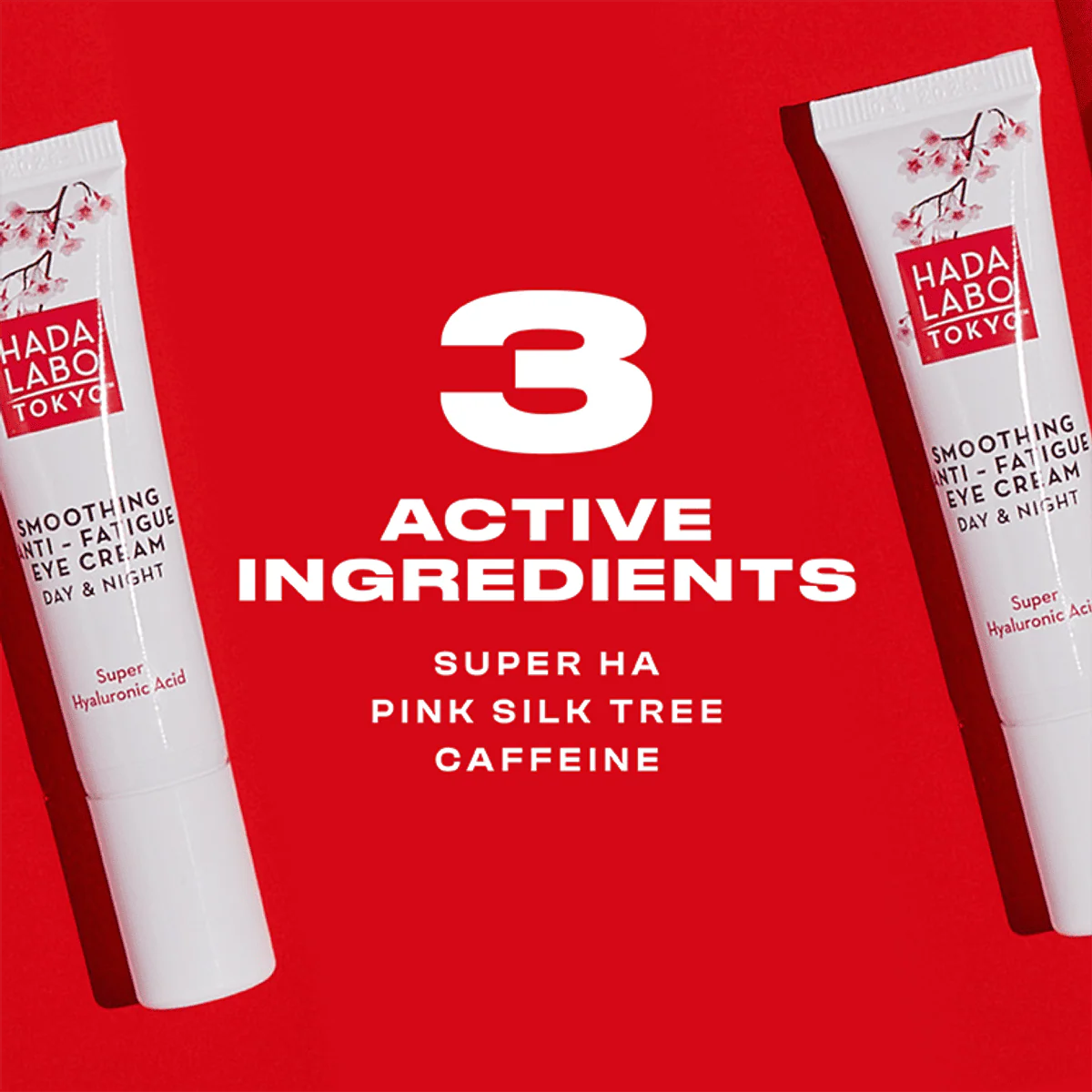 Hada Labo Tokyo Anti Fatigue Smoothing Eye Cream 15ml - Image 4