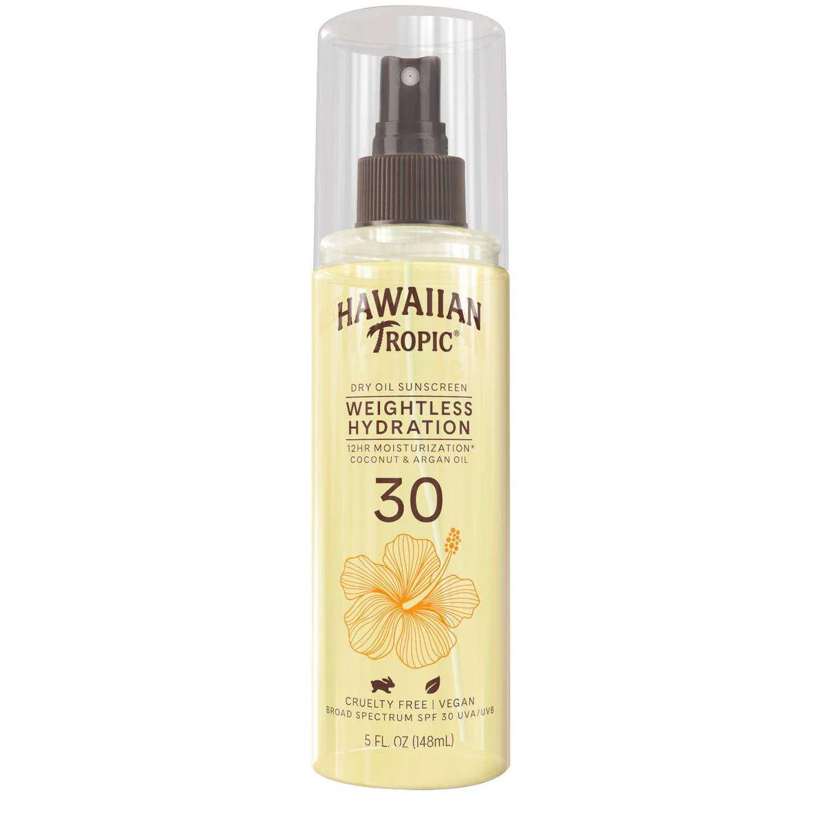 Hawaiian Tropic Silk Hydration Weightless Dry Oil SPF30 148ml