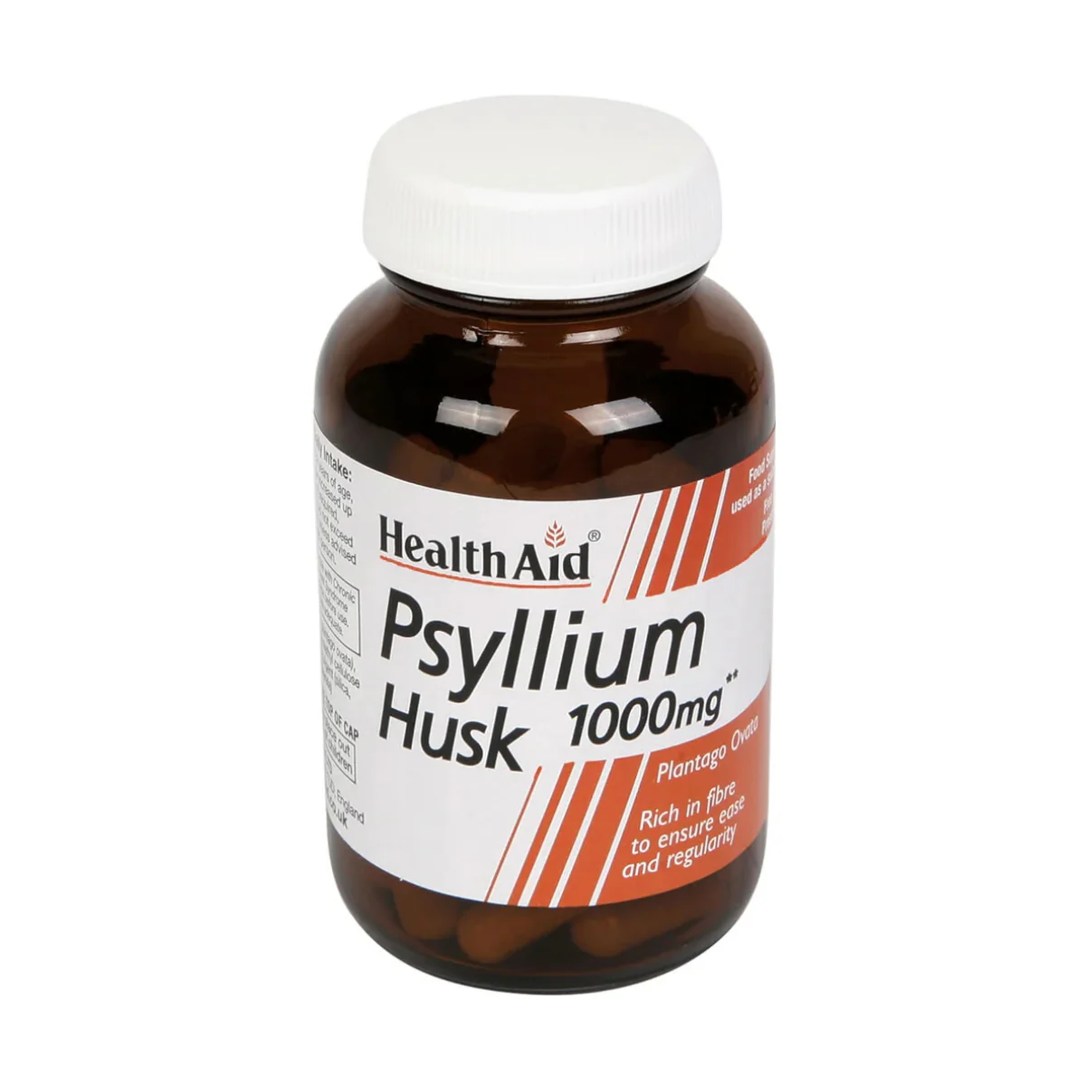 HealthAid Psyllium Husk 1000mg 60 Vege Capsules