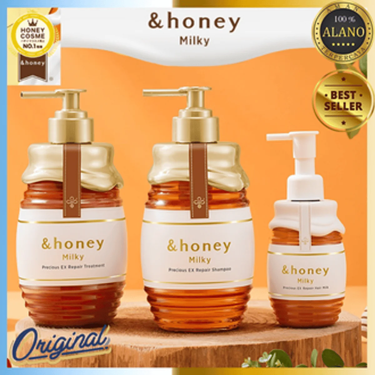 &Honey Milky Precious Ex Repair Treatment Step 2.0 500ml - Image 2