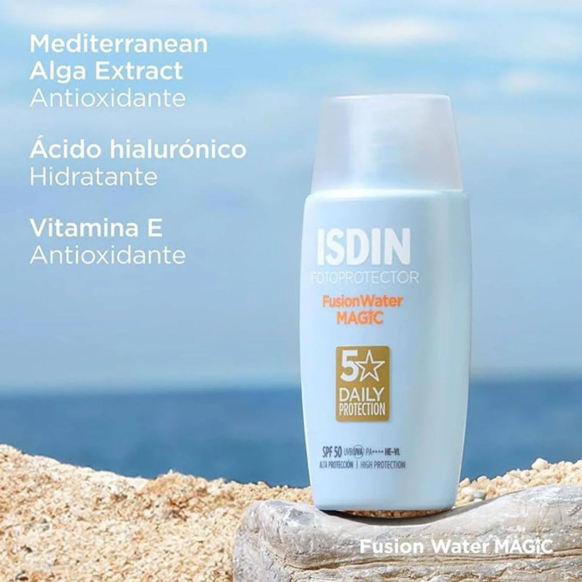 Isdin Fotoprotector Fusion Water Magic Fluid SPF50 50ml - Image 3