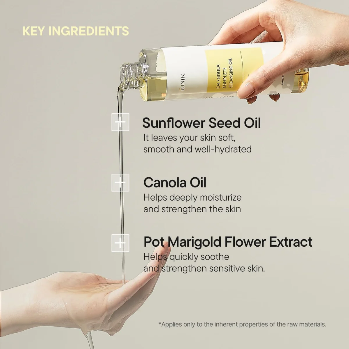 Iunik Calendula Complete Cleansing Oil 200ml - Image 5