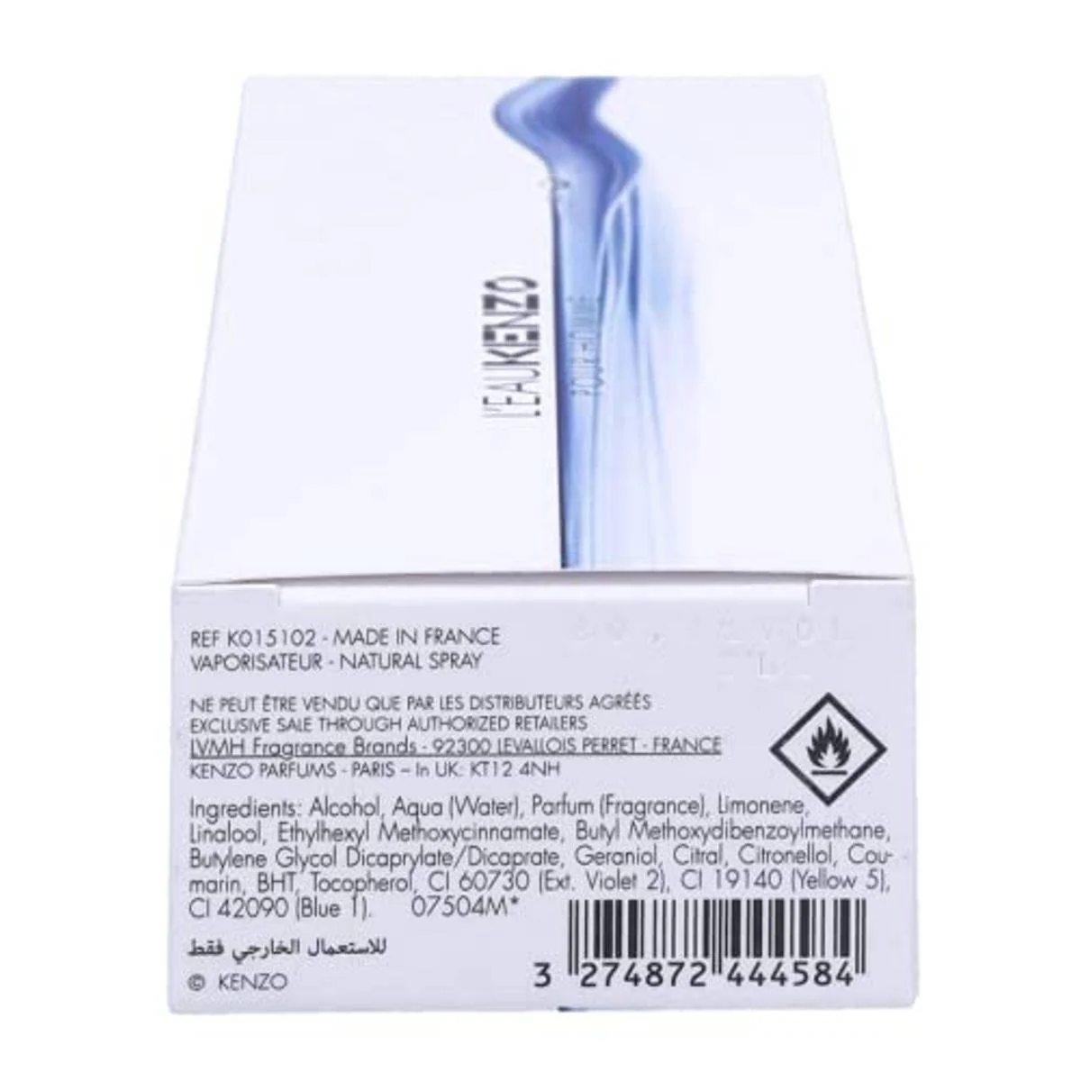 Kenzo L'eau Kenzo Pour Homme Eau de Toilette 100ml - Image 2